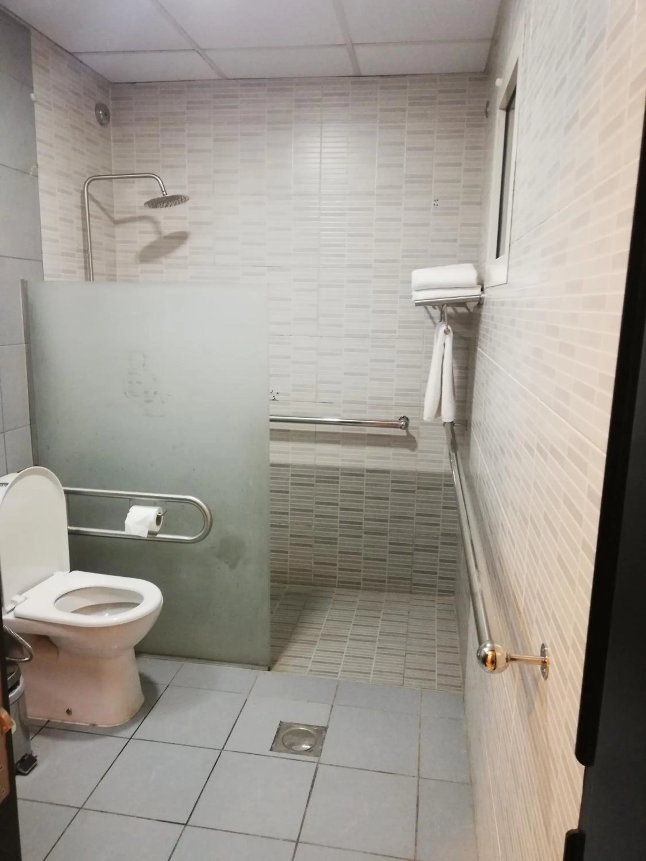 Shower in Boulevard City Suites Hotel Apartments