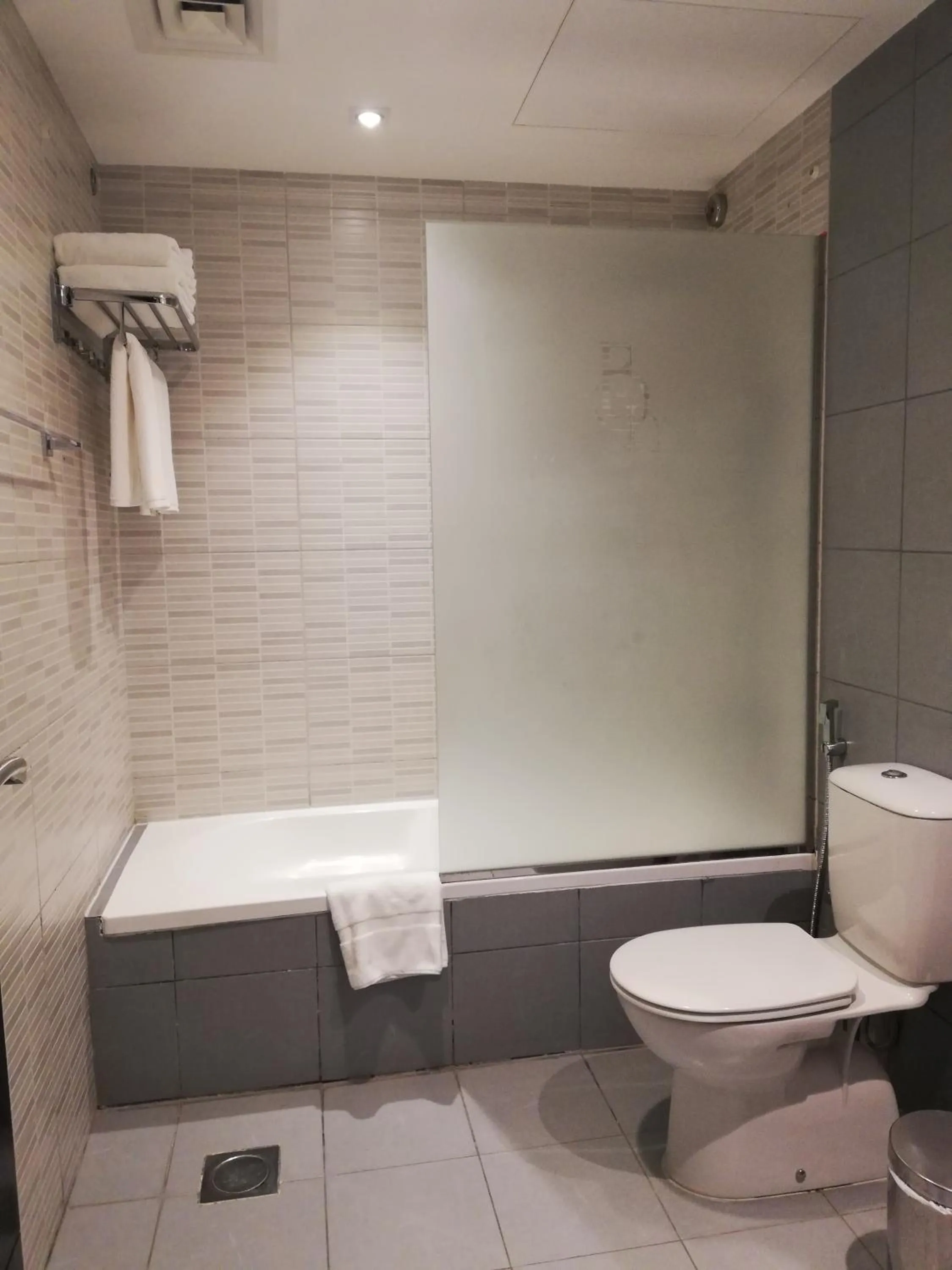 Shower in Boulevard City Suites Hotel Apartments