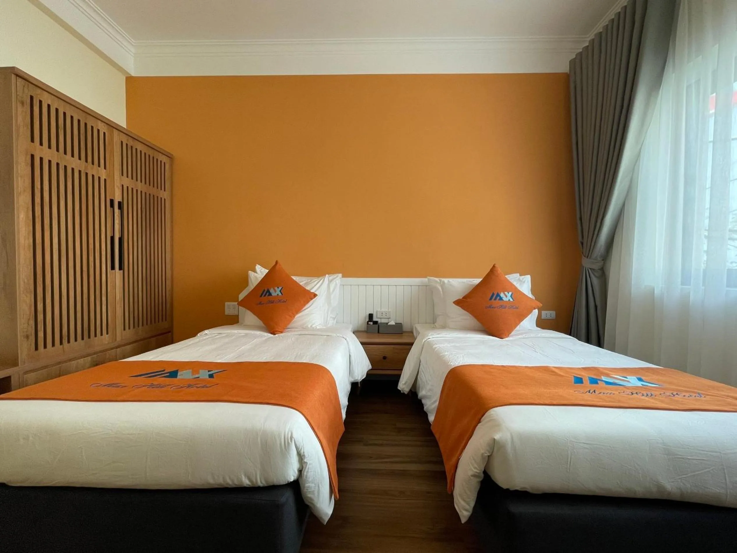 Bed in Sapa Legacy Hotel