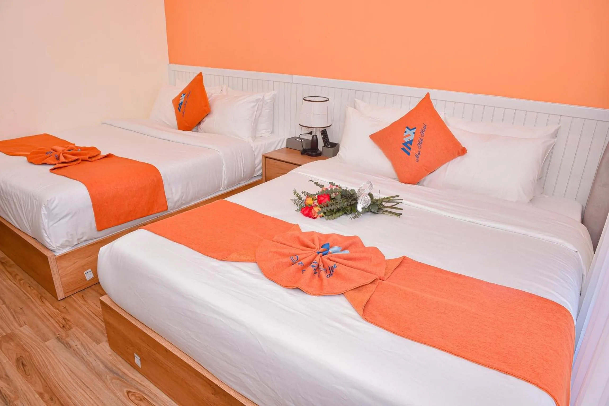 Bed in Sapa Legacy Hotel