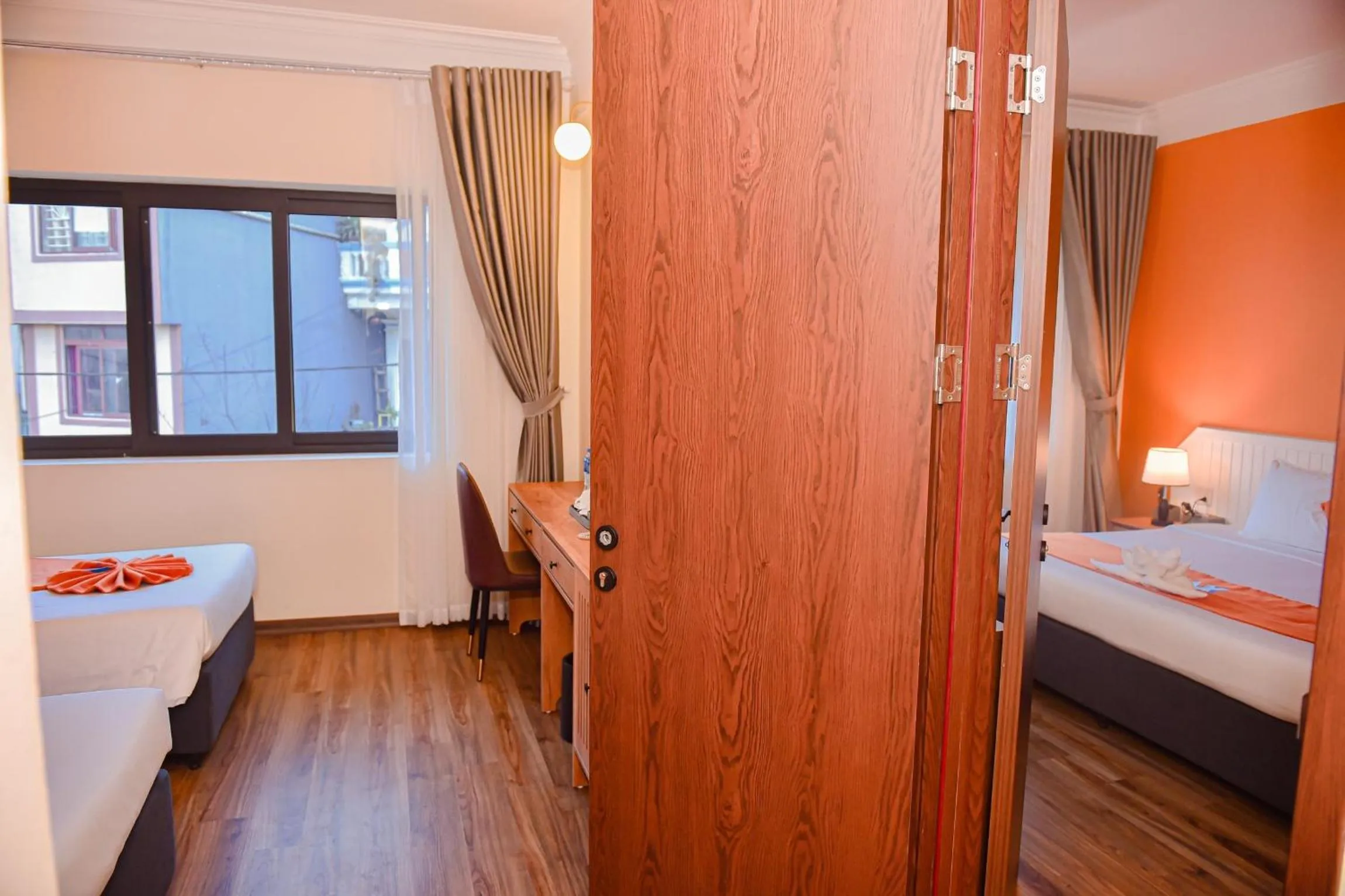 Bed in Sapa Legacy Hotel