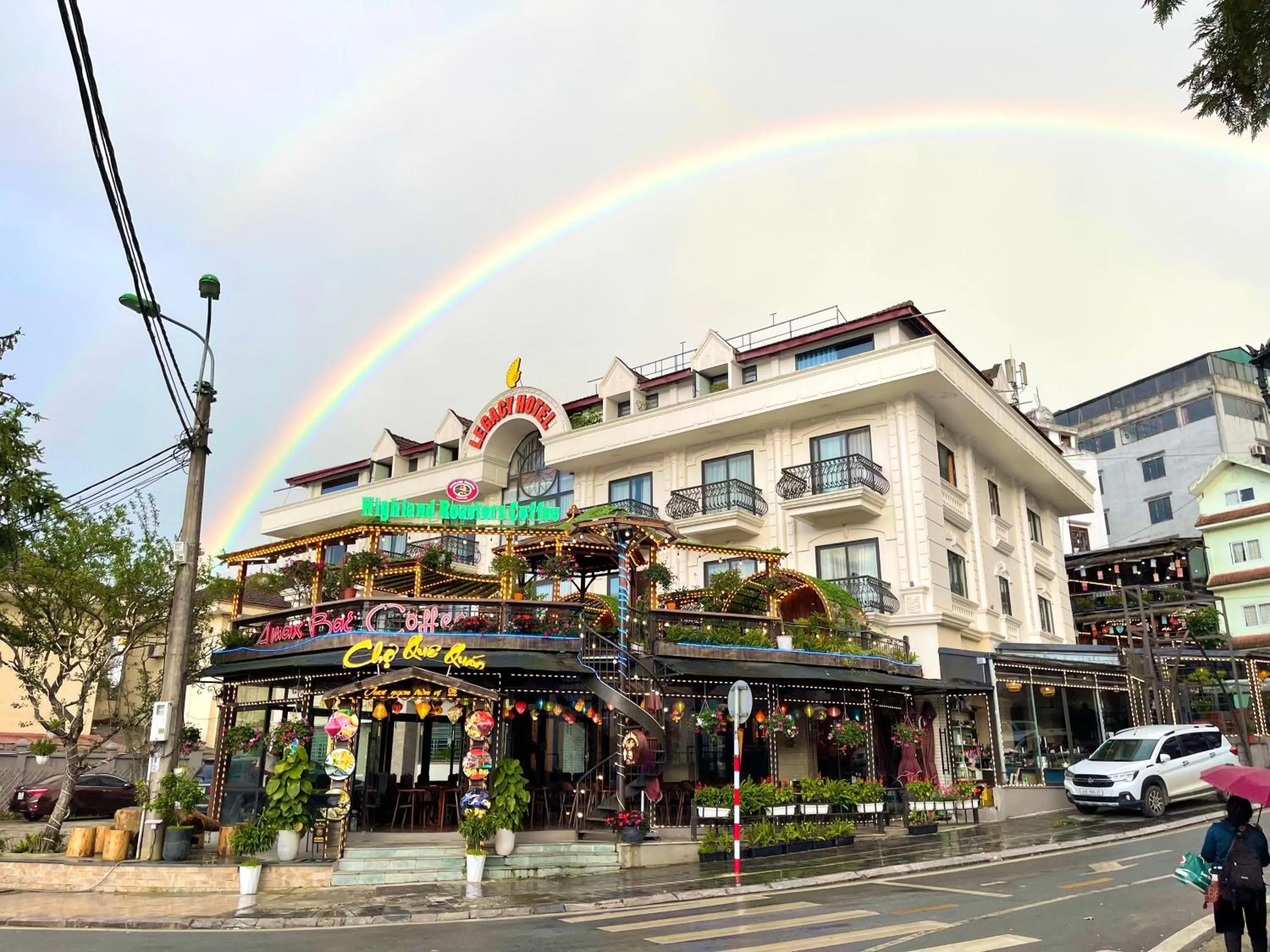 Property building in Sapa Legacy Hotel