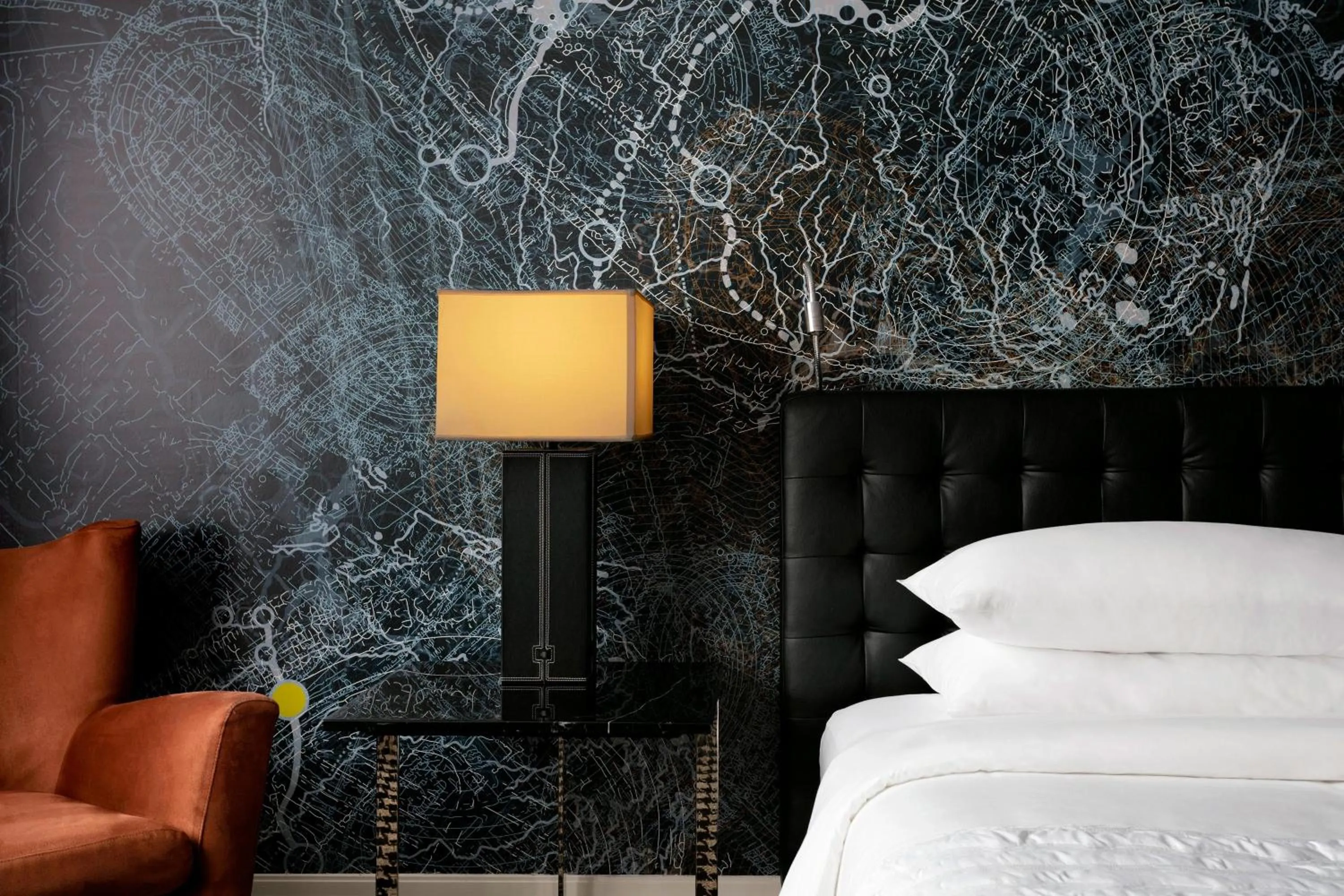 Bed in Le Meridien Charlotte