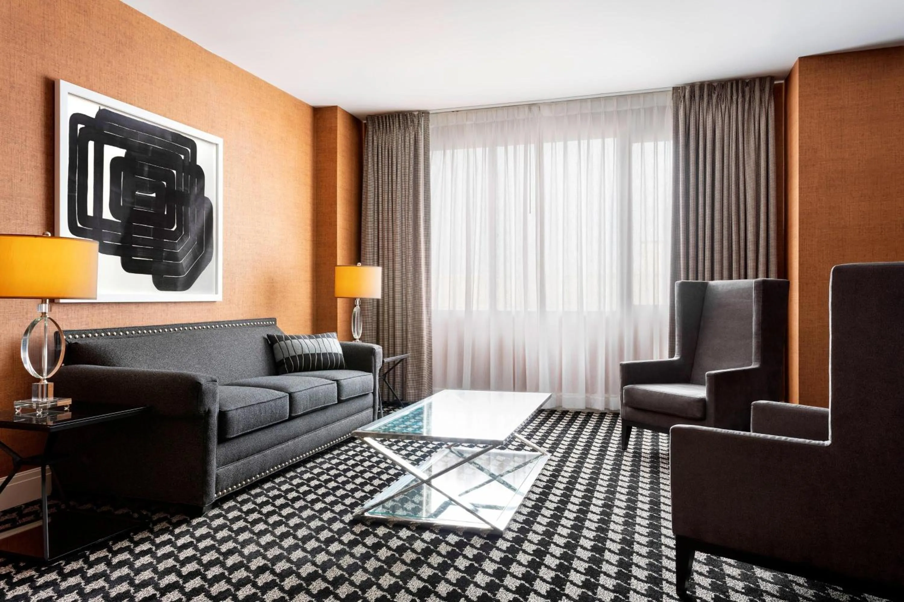 Living room in Le Meridien Charlotte