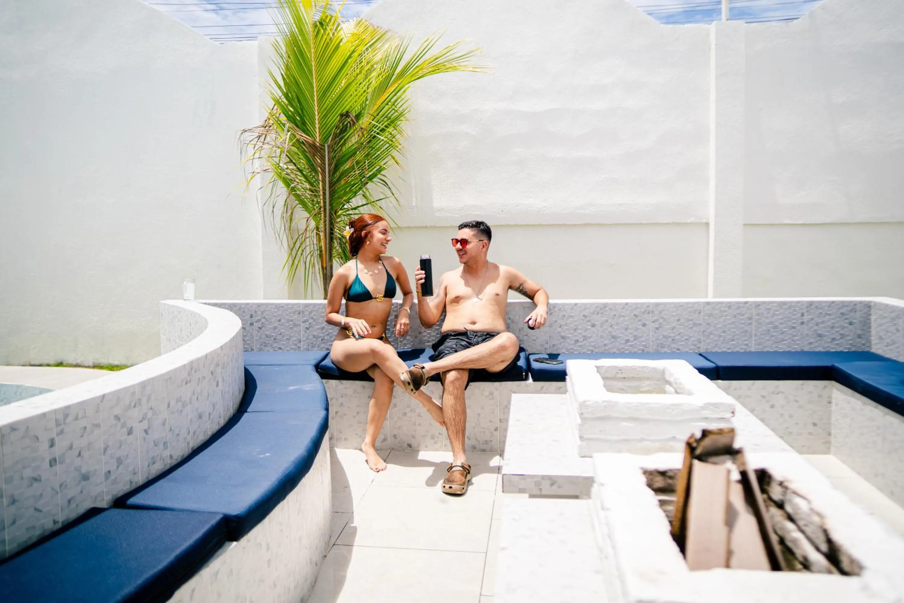 Swimming pool in Hotel Presidente Beach Salinas