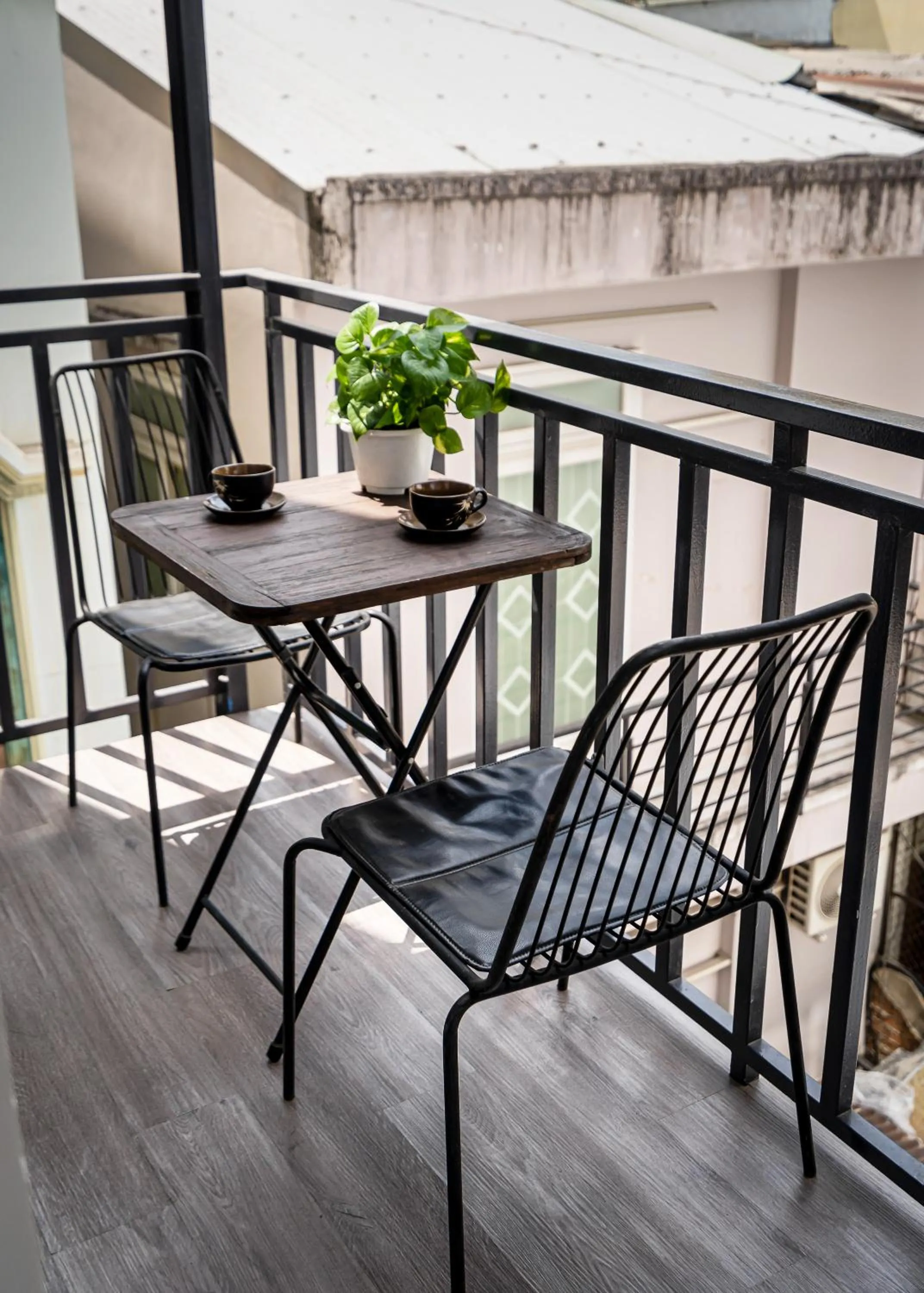 Balcony/Terrace in Jan Hostel Central Point