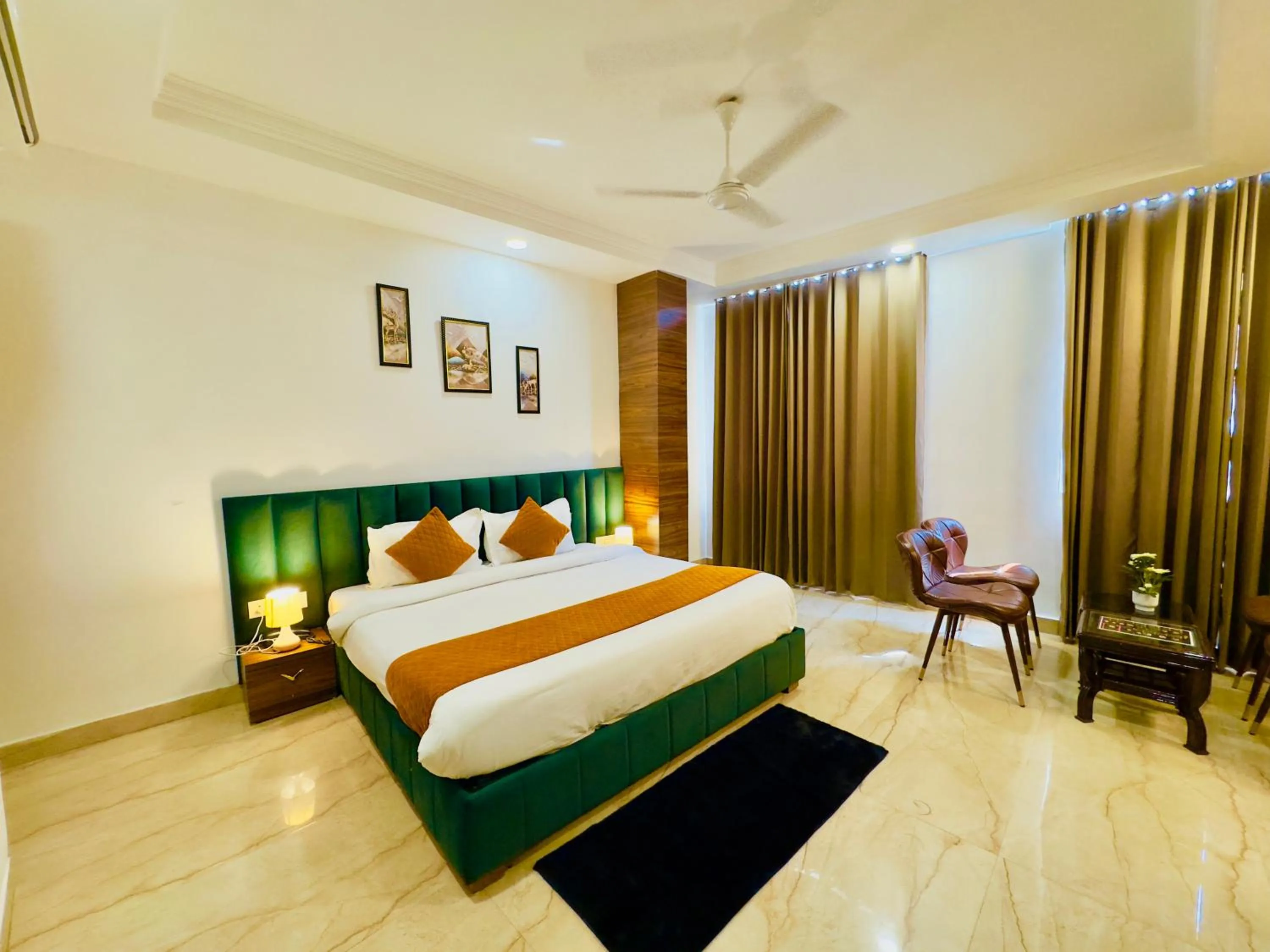 Bed in Hotel La Casa, Amritsar