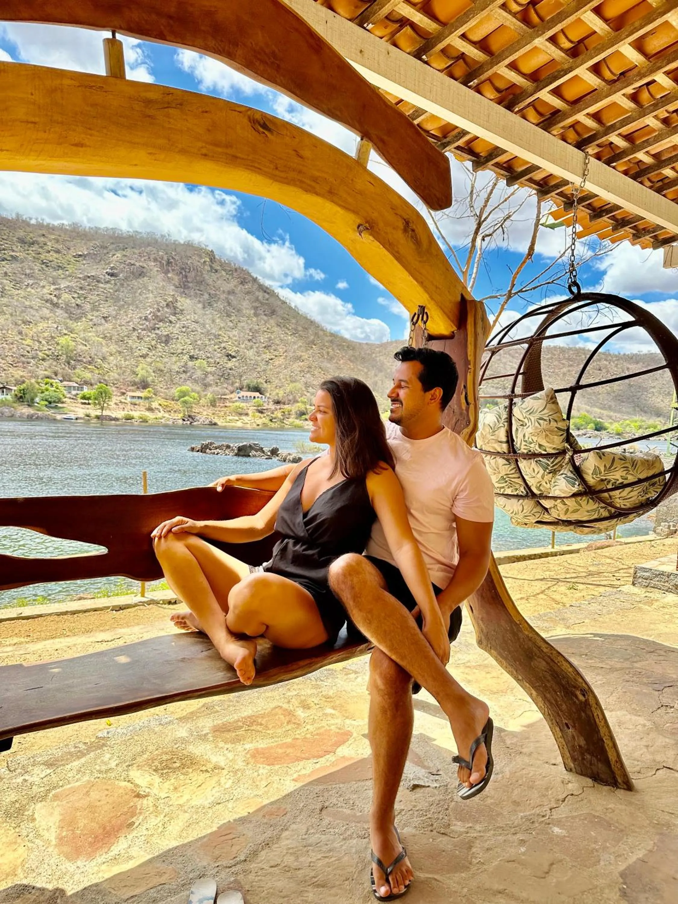 BBQ facilities in Pousada Porto de Piranhas