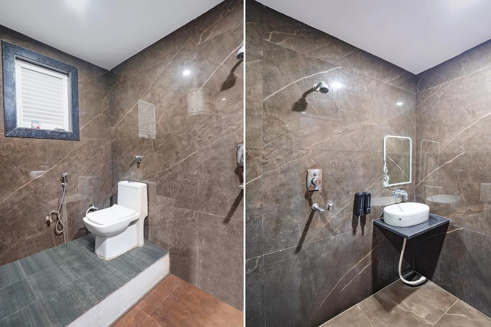 Bathroom in FabHotel Villa De Benares - Tulsi Manas Mandir