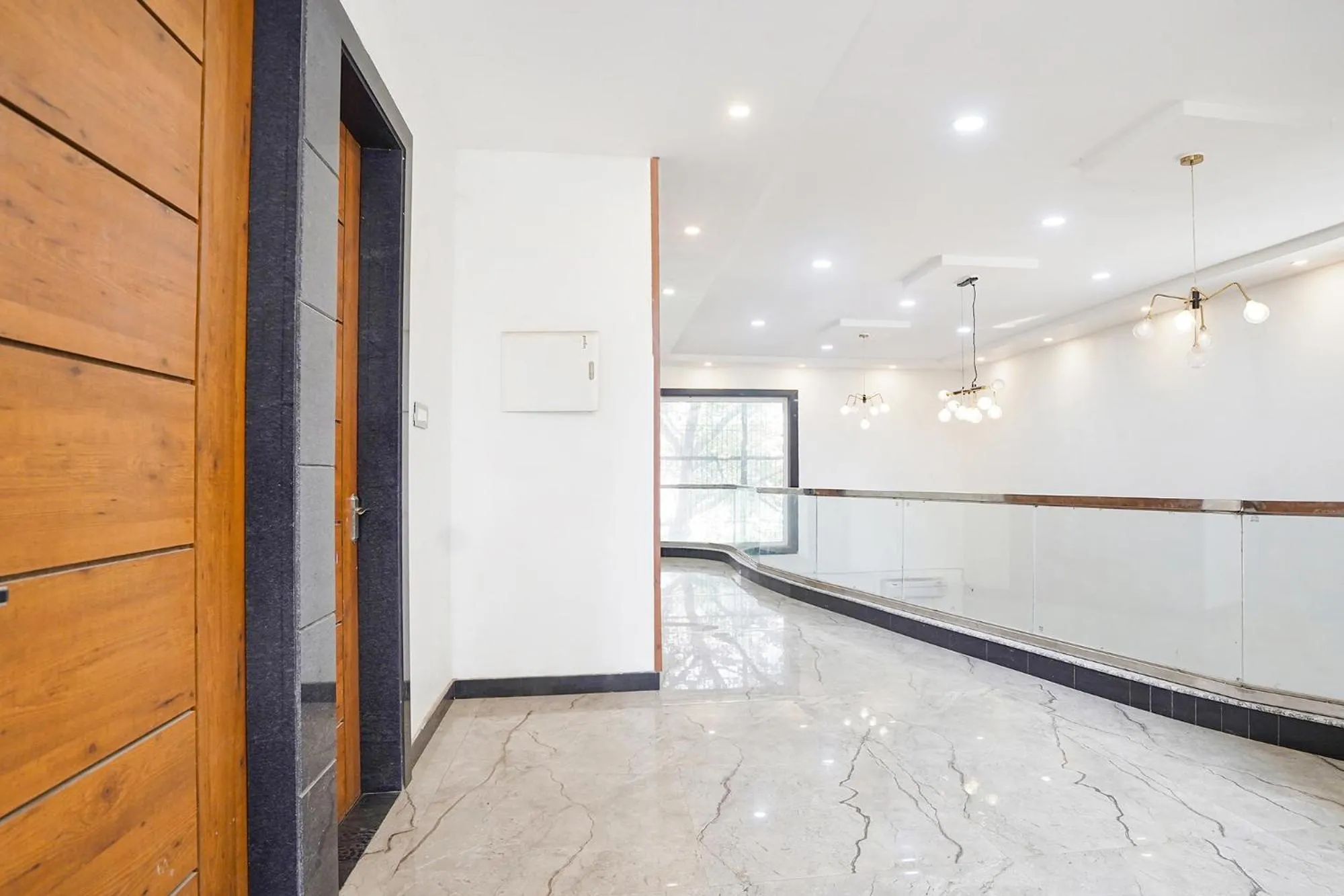 Lobby or reception in FabHotel Villa De Benares - Tulsi Manas Mandir