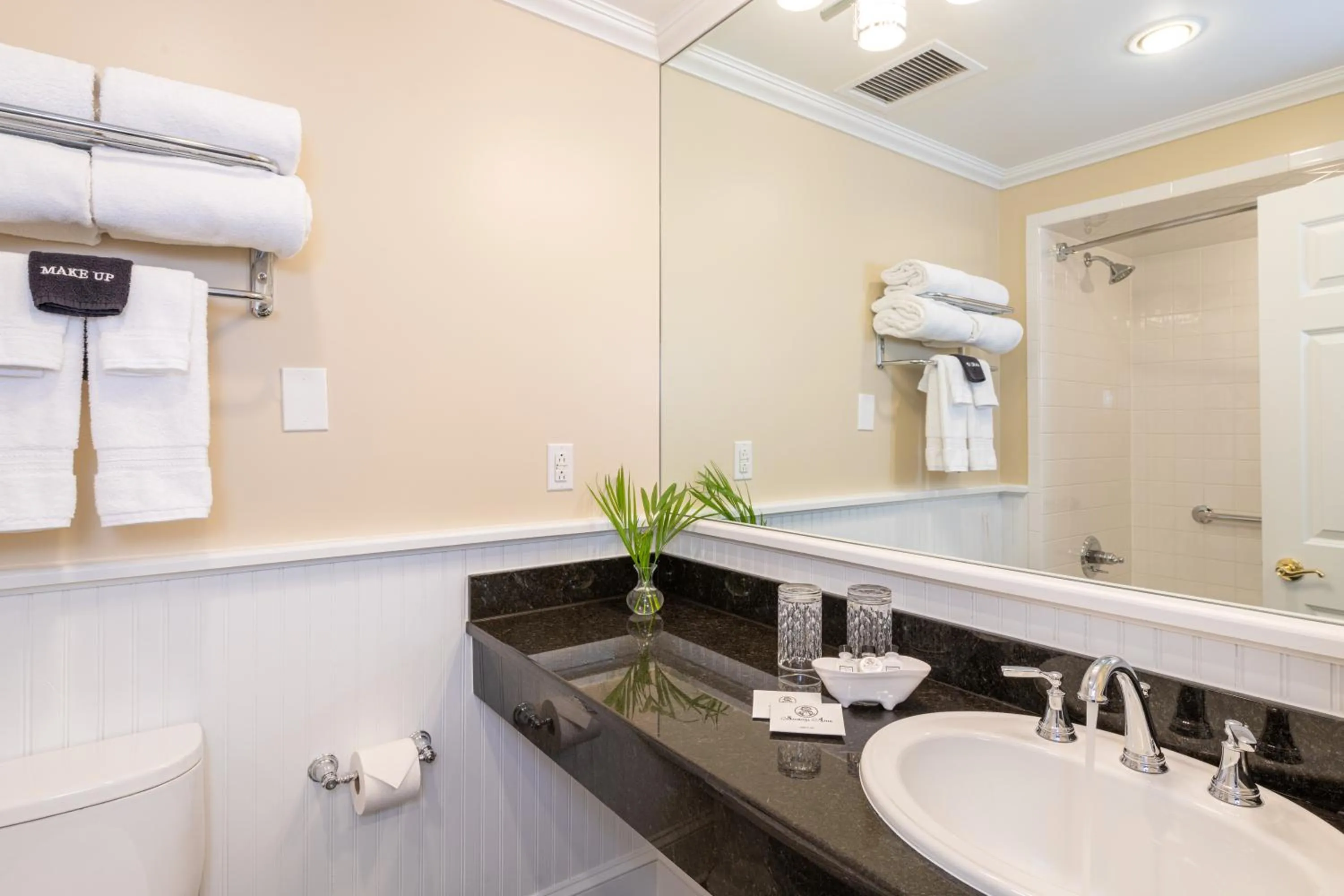 Bathroom in Saratoga Arms Hotel