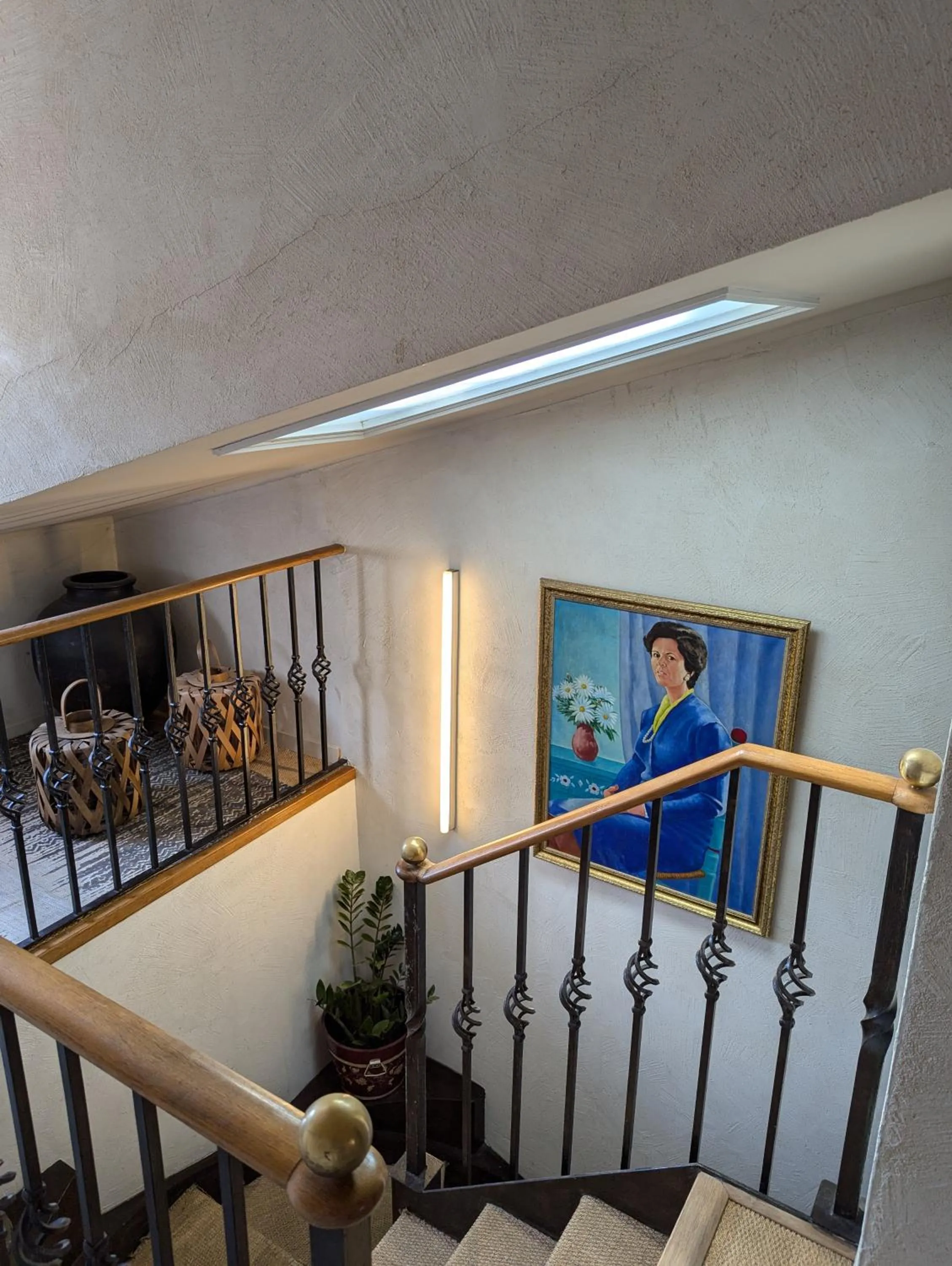 Decorative detail in Hostal de la Plaça - Hotel Boutique