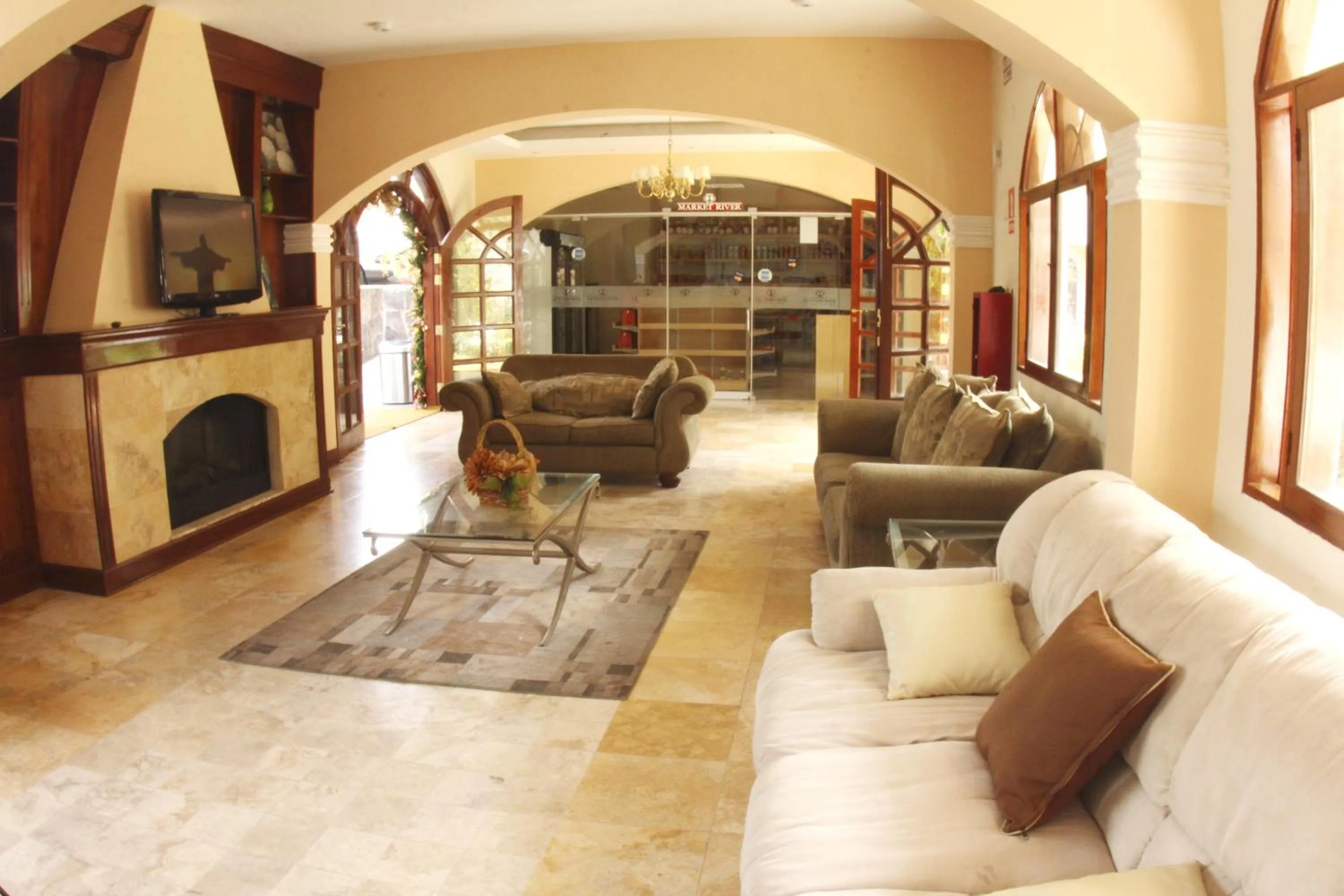 Lobby or reception in Lunahuana River Resort