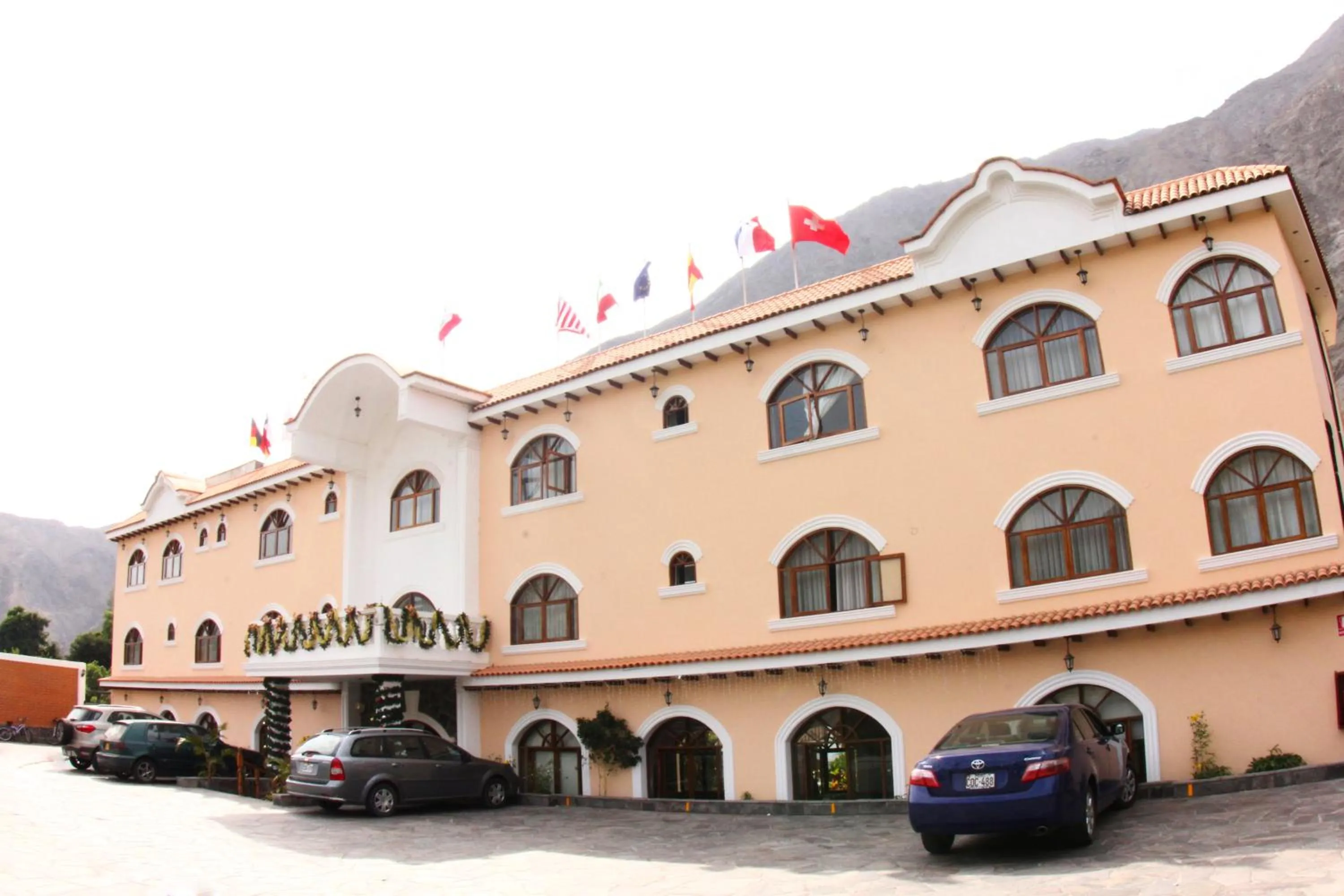 Facade/entrance in Lunahuana River Resort