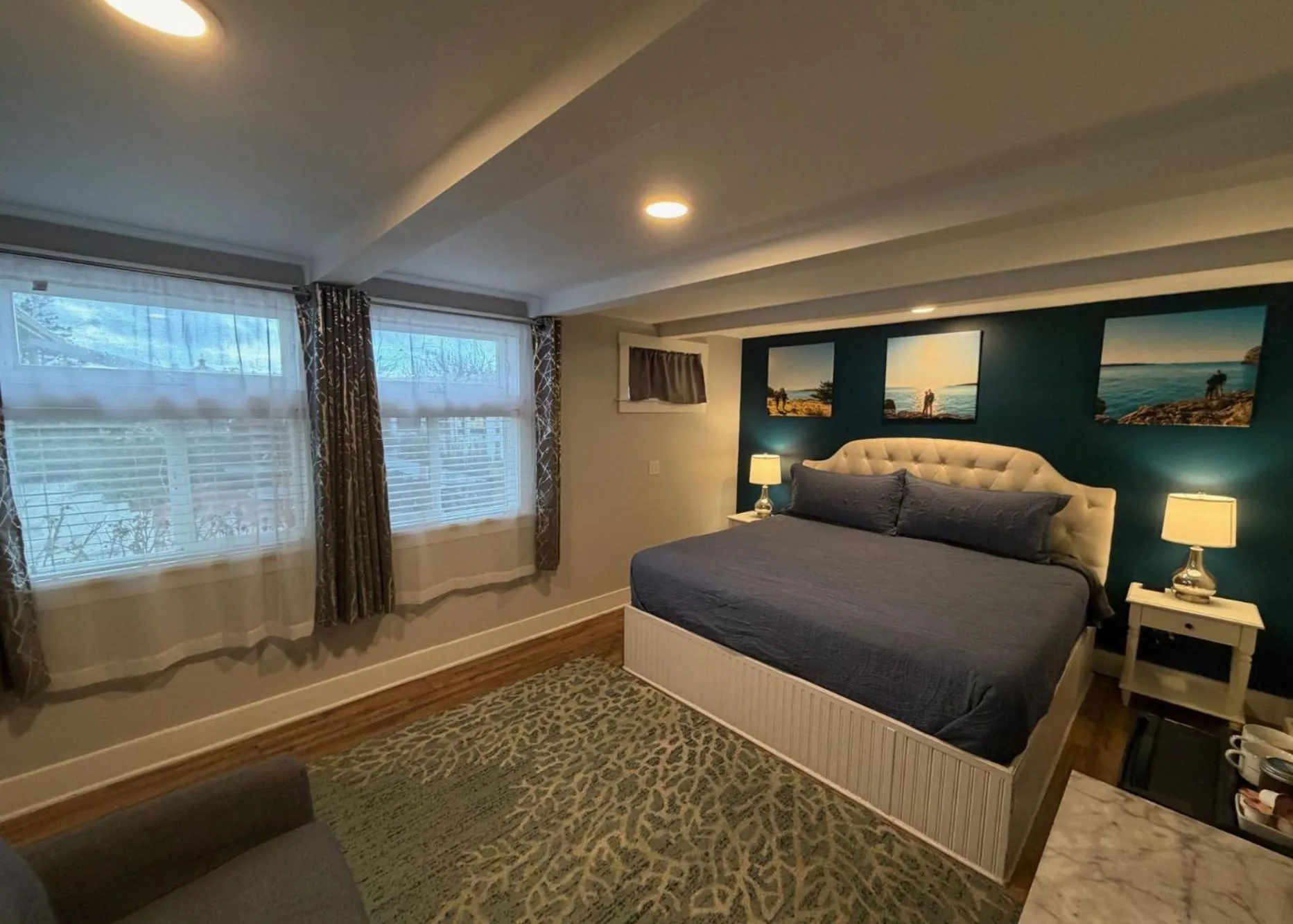 Bed in The Edenwild Boutique Inn