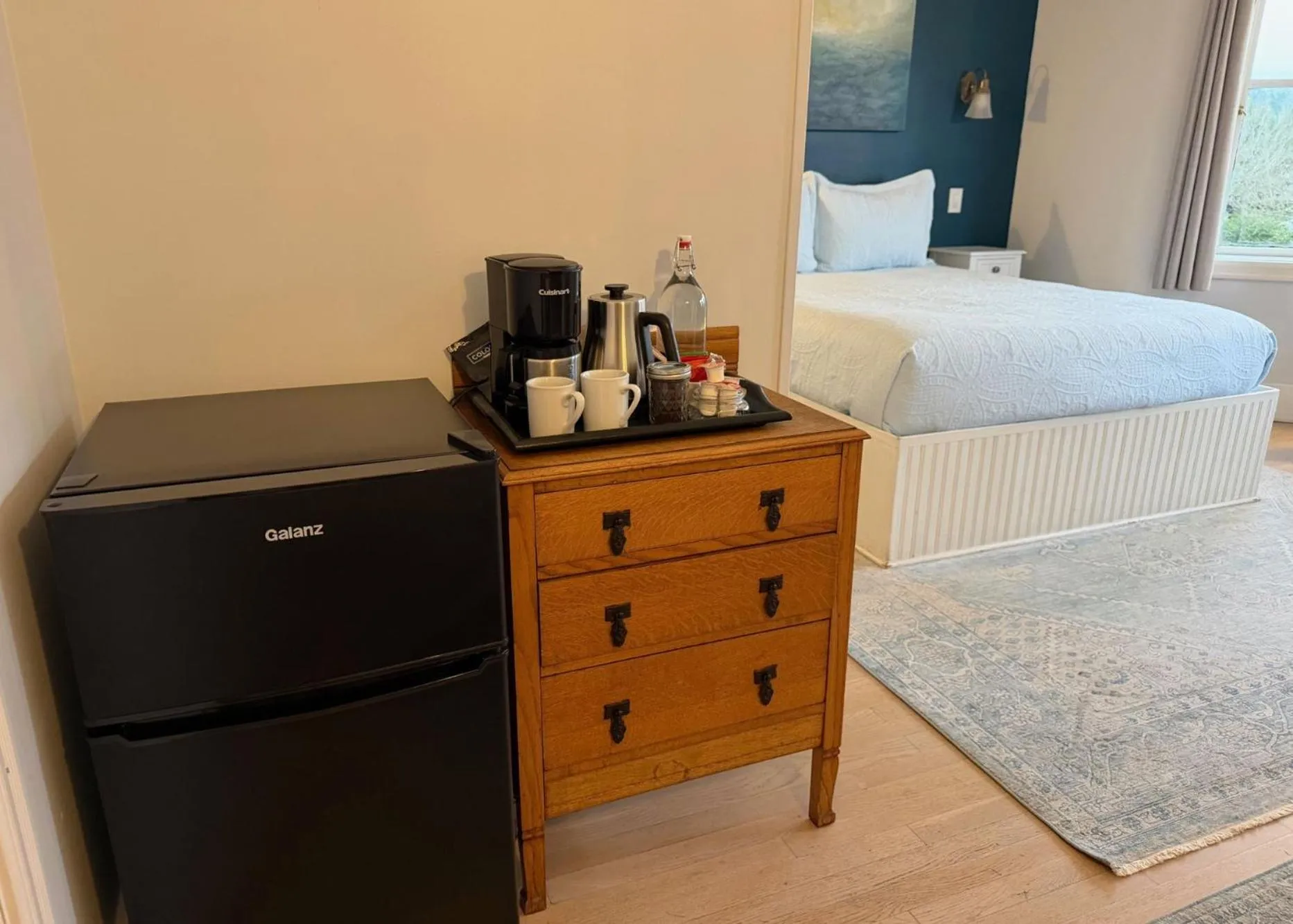 Bed in The Edenwild Boutique Inn