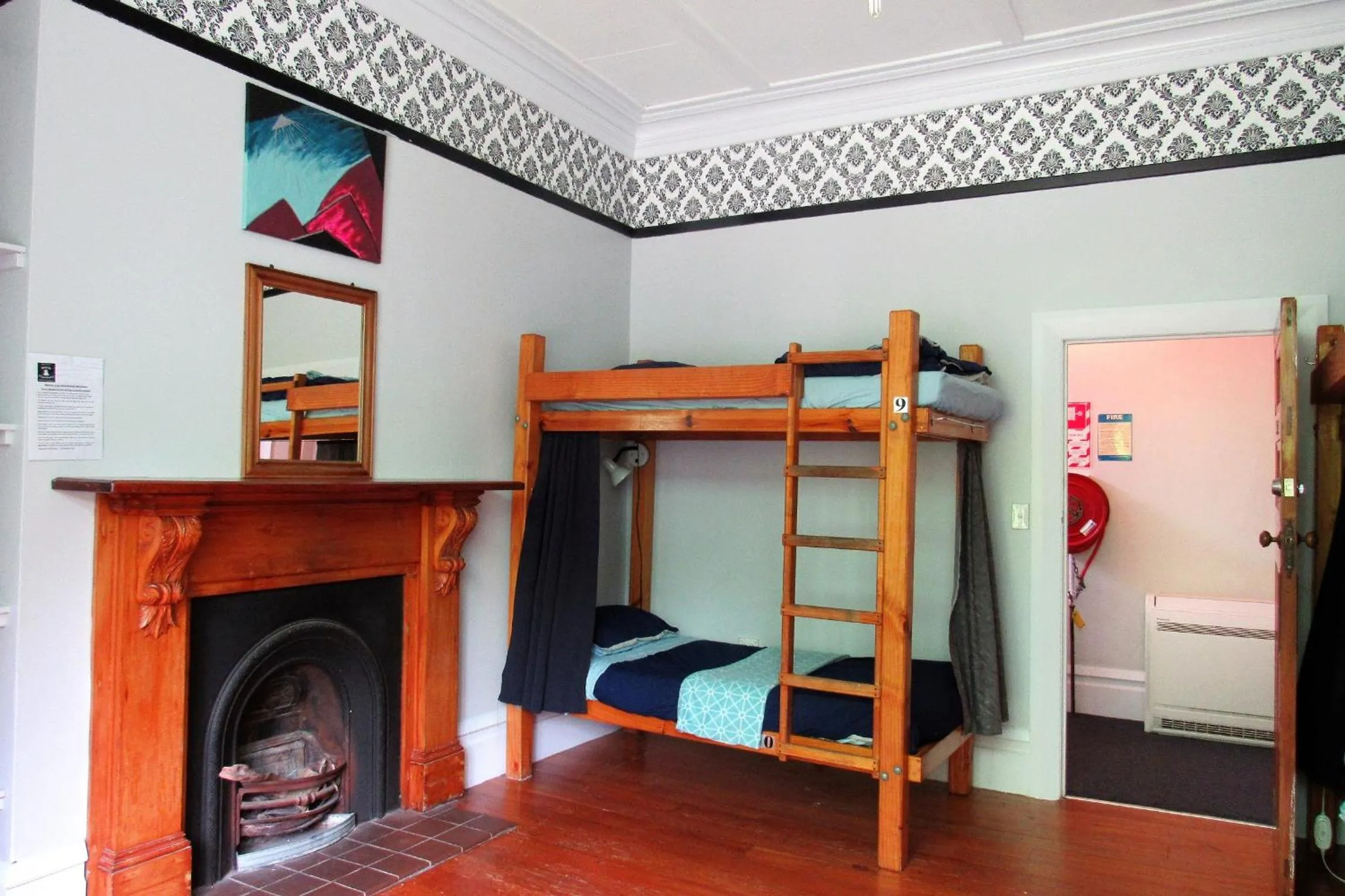 Bed in White Elephant Accomodation