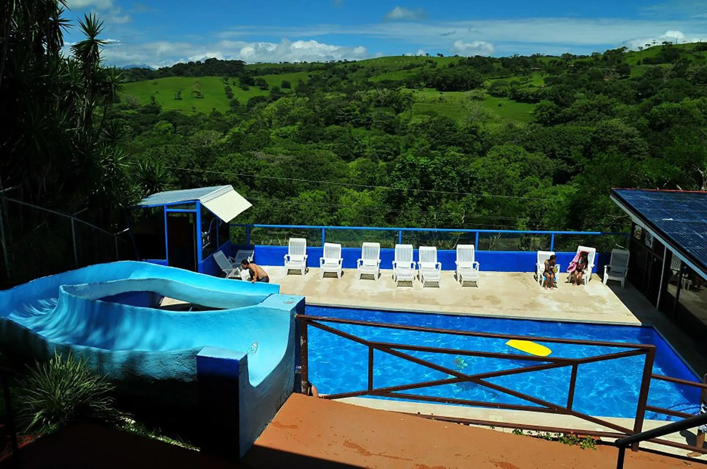Pool view in Hotel Cielo Azul Resort
