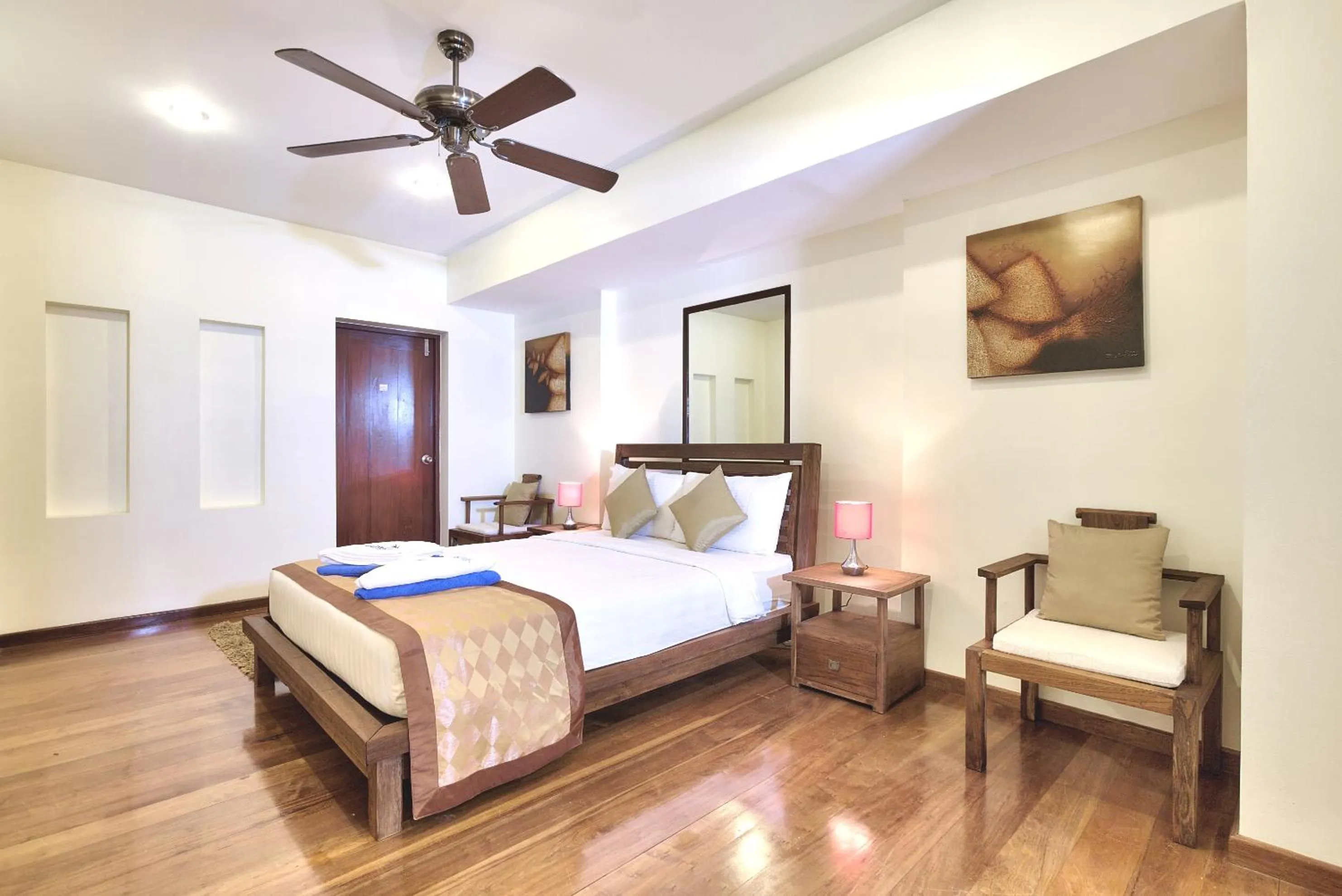 Bedroom, Bed in Villa Ma Phraaw - Ban Tai Ocean View Villa