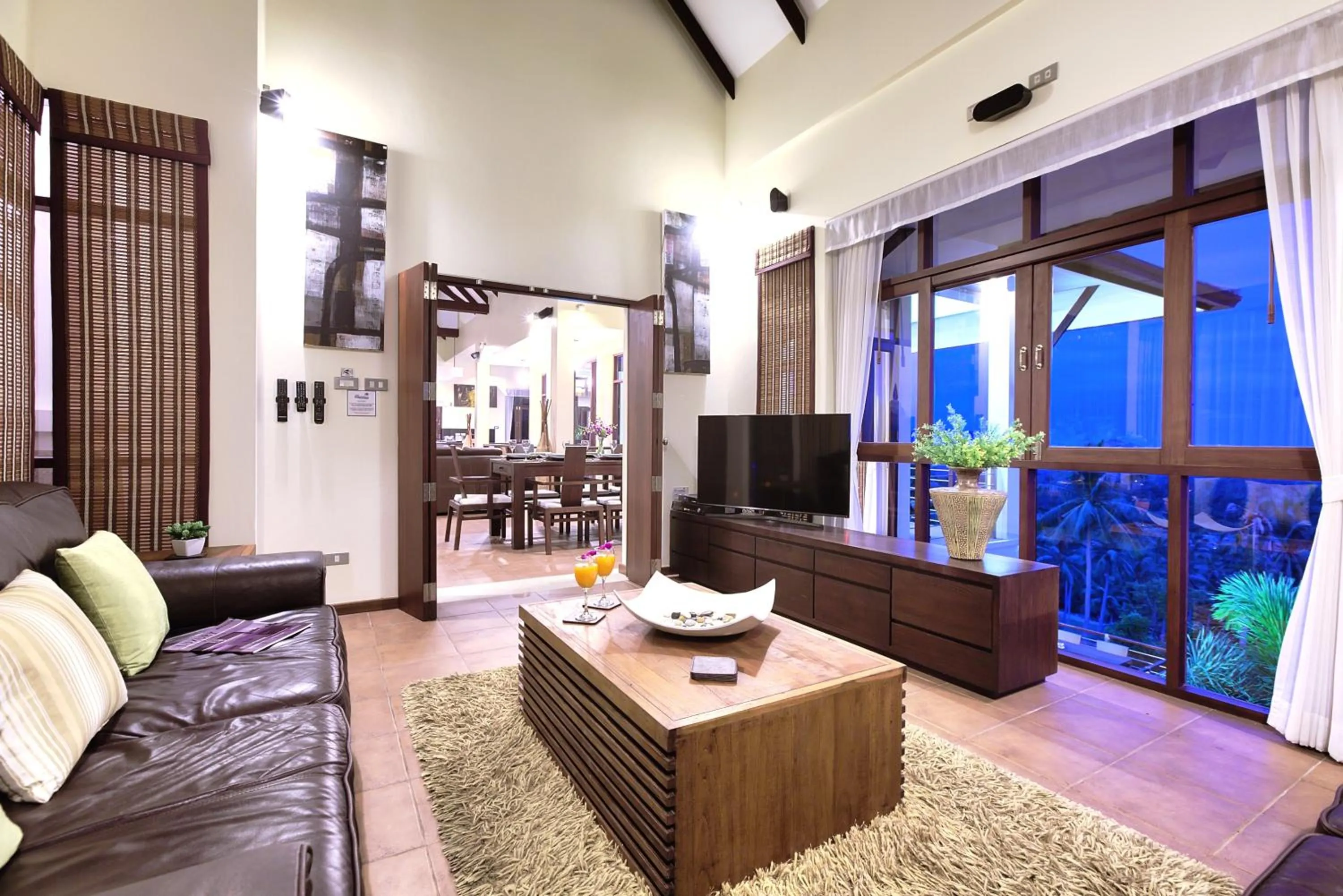 TV and multimedia in Villa Ma Phraaw - Ban Tai Ocean View Villa