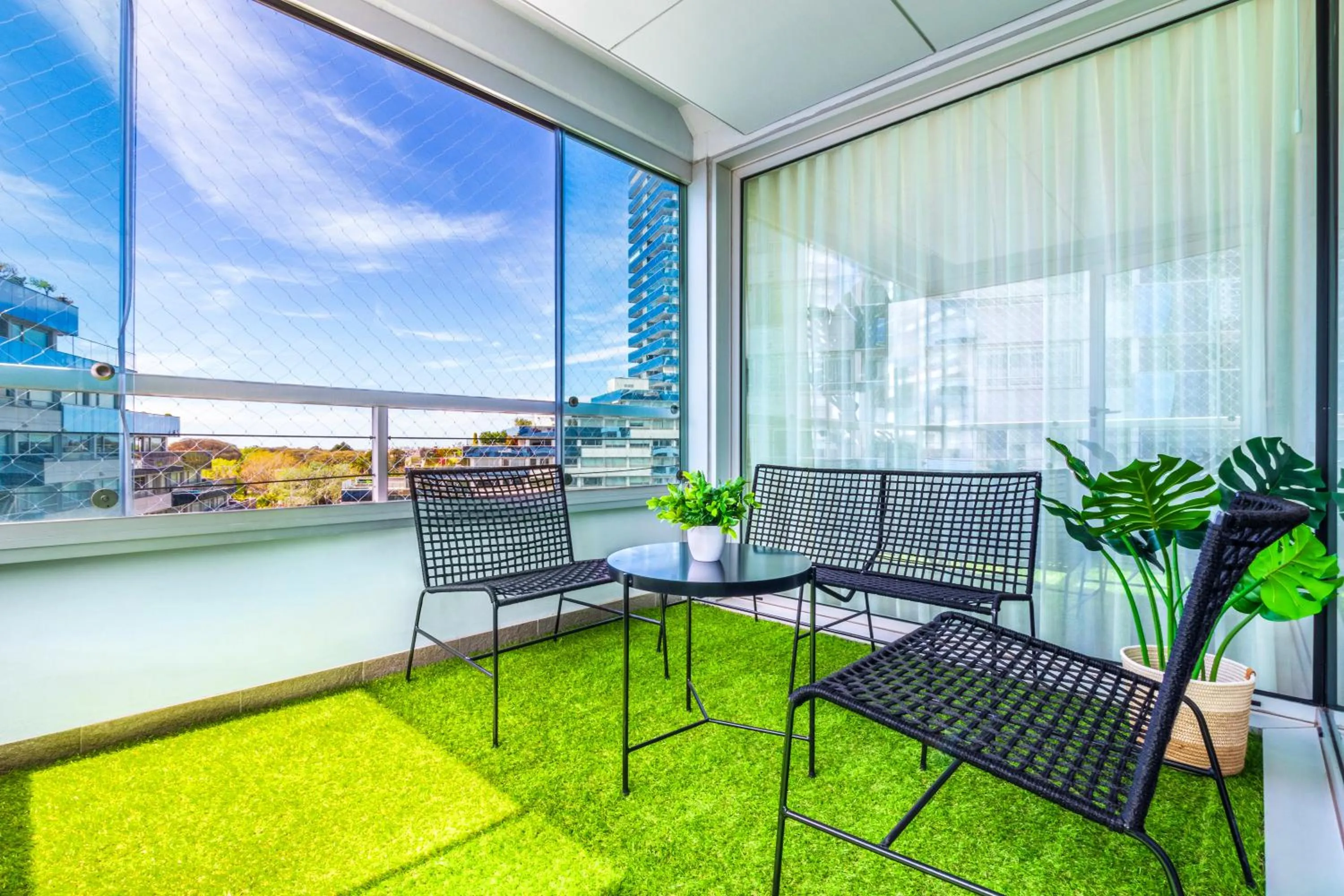 Balcony/Terrace in Resort Experience in Puerto Madero