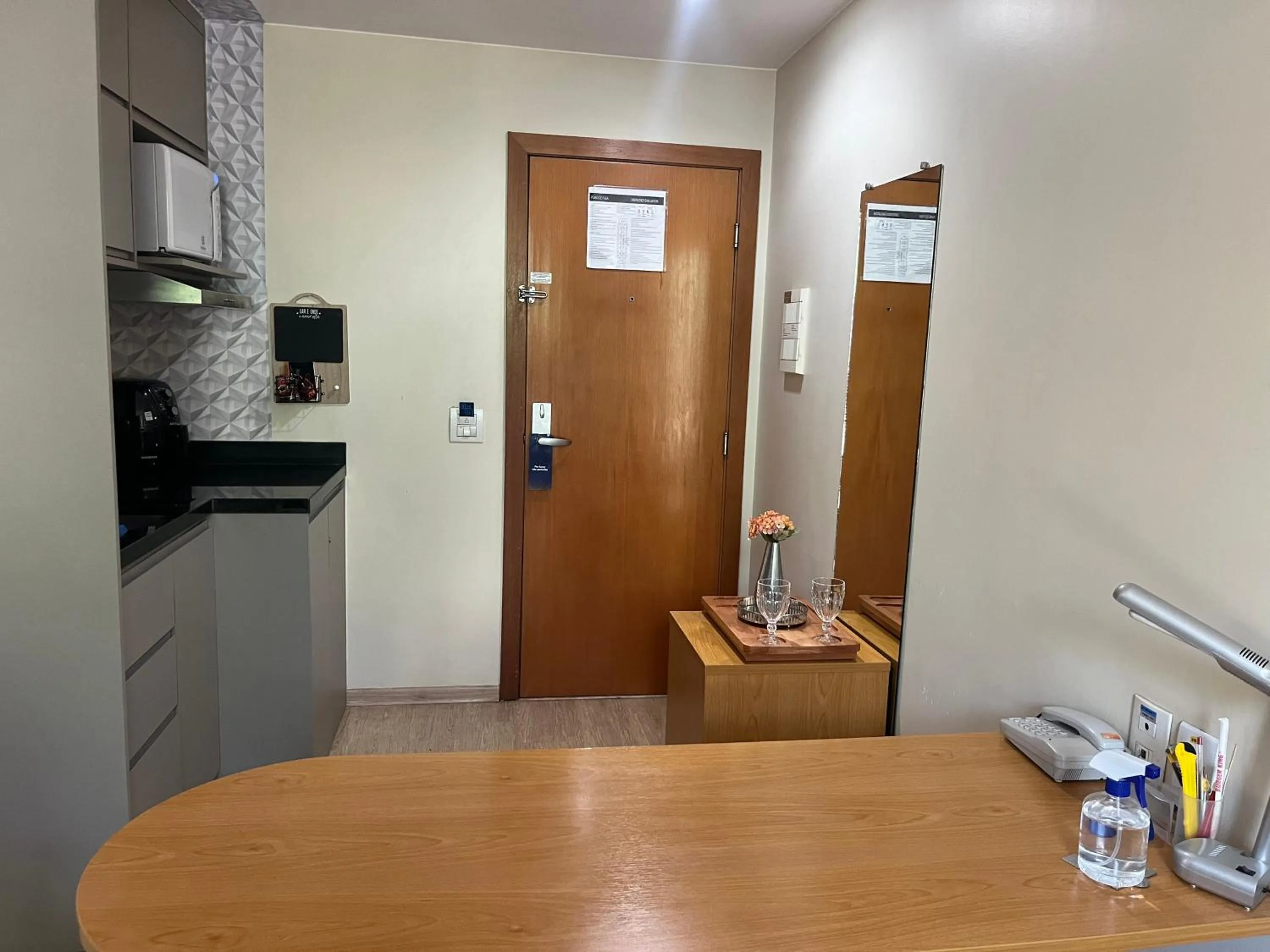 Quarto flat no Hotel Comfort de Taguatinga