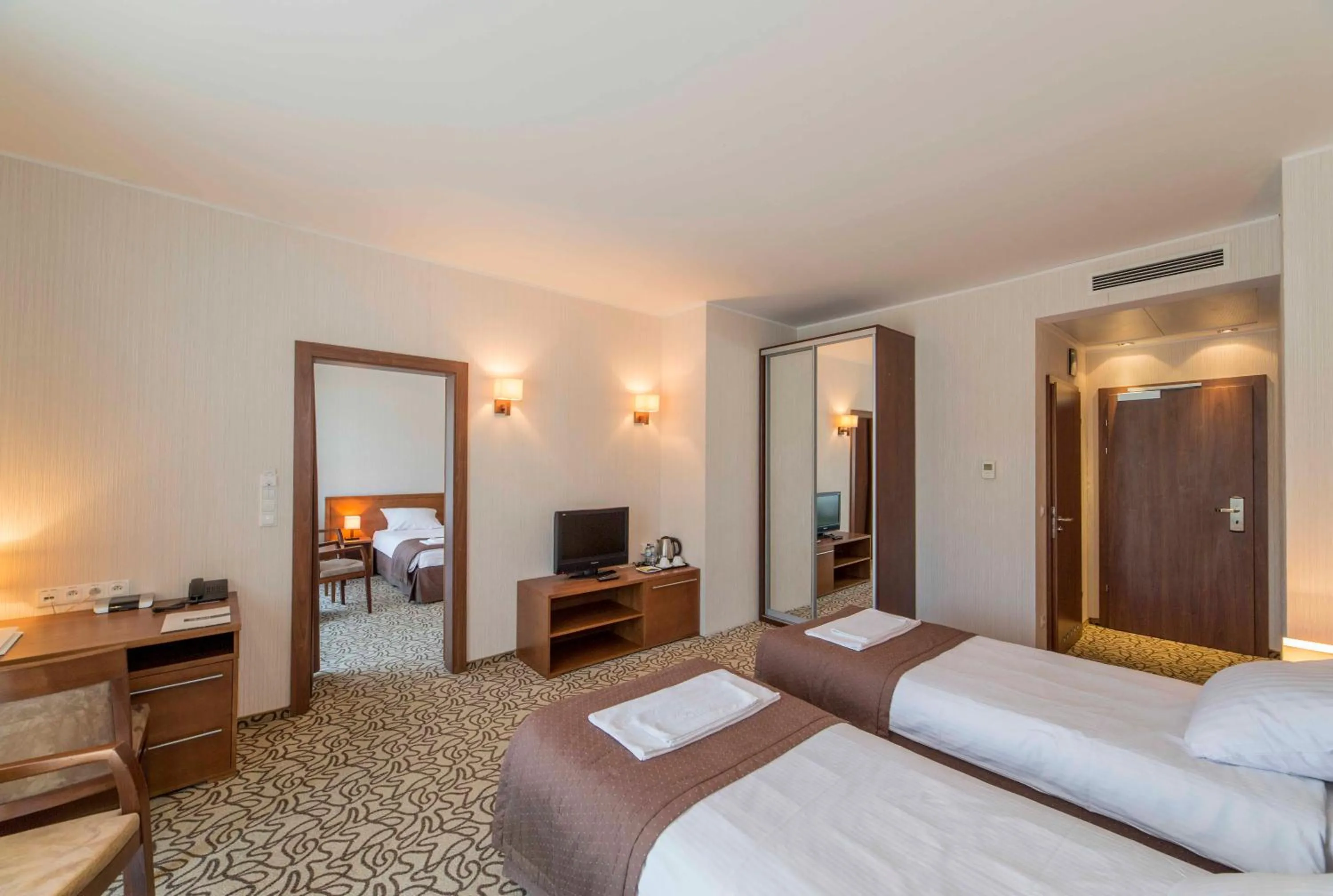 TV and multimedia, Bed in Centrum Wypoczynkowo-Konferencyjne Solaris