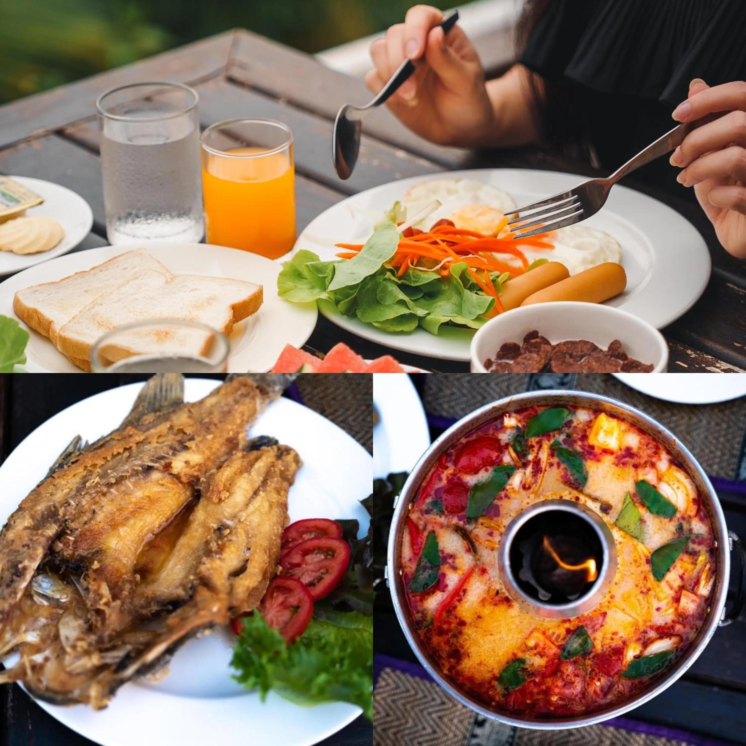 Dinner in Kooncharaburi Resort - Koh Chang