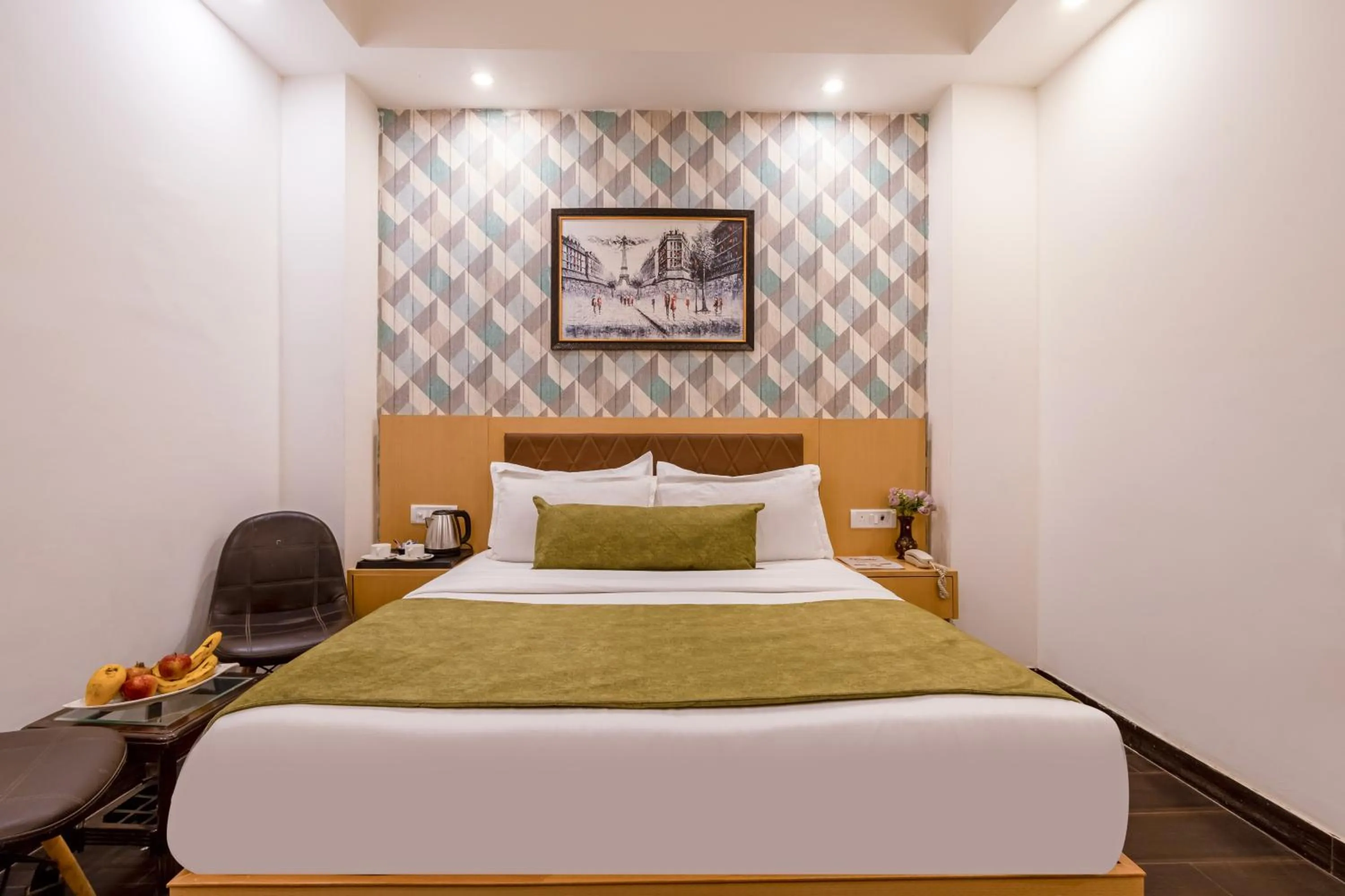 Bed in Yahobhoomi Hotel Tashree Dwarka Sector 23