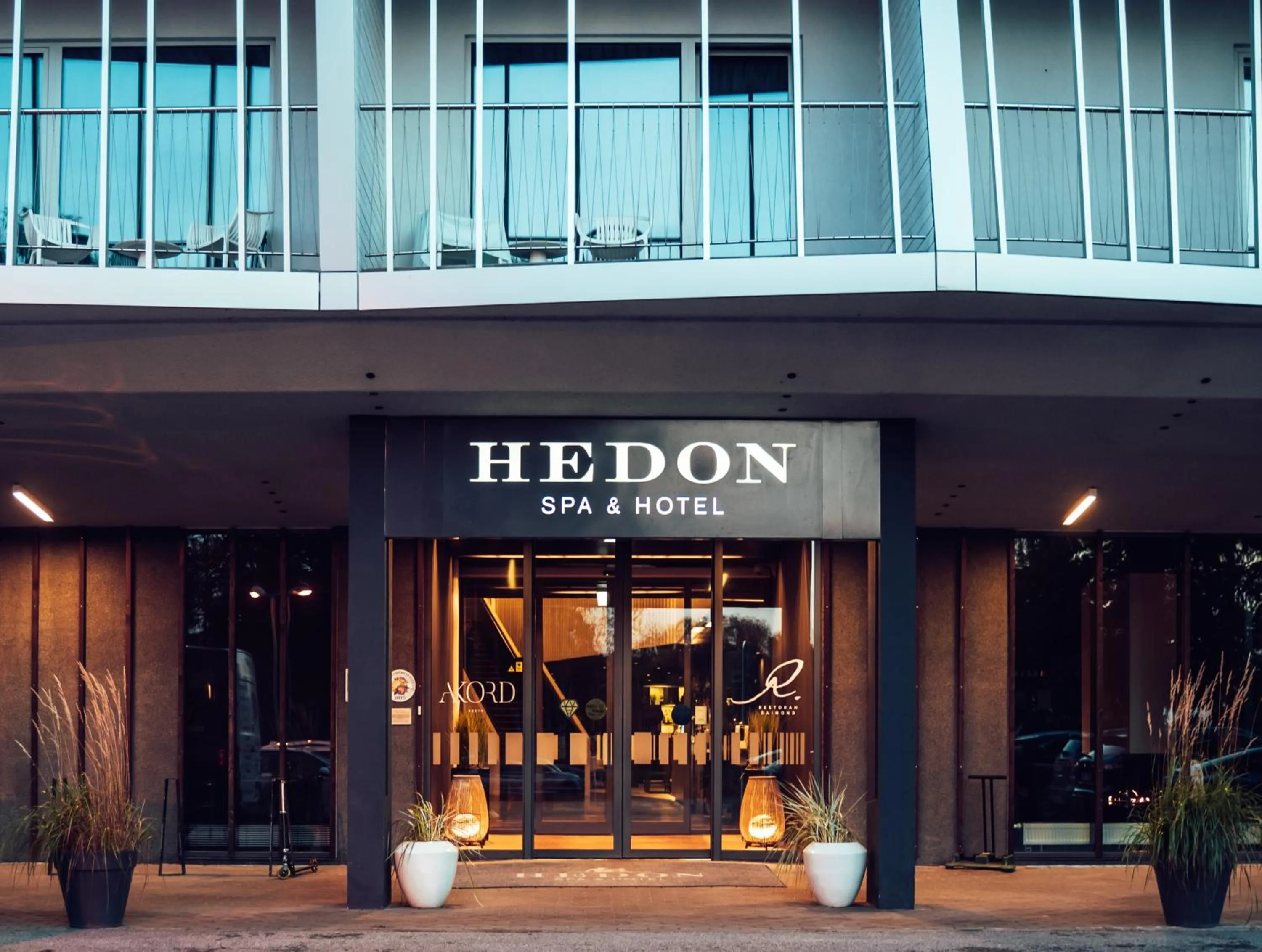 Facade/entrance in Hedon Spa & Hotel