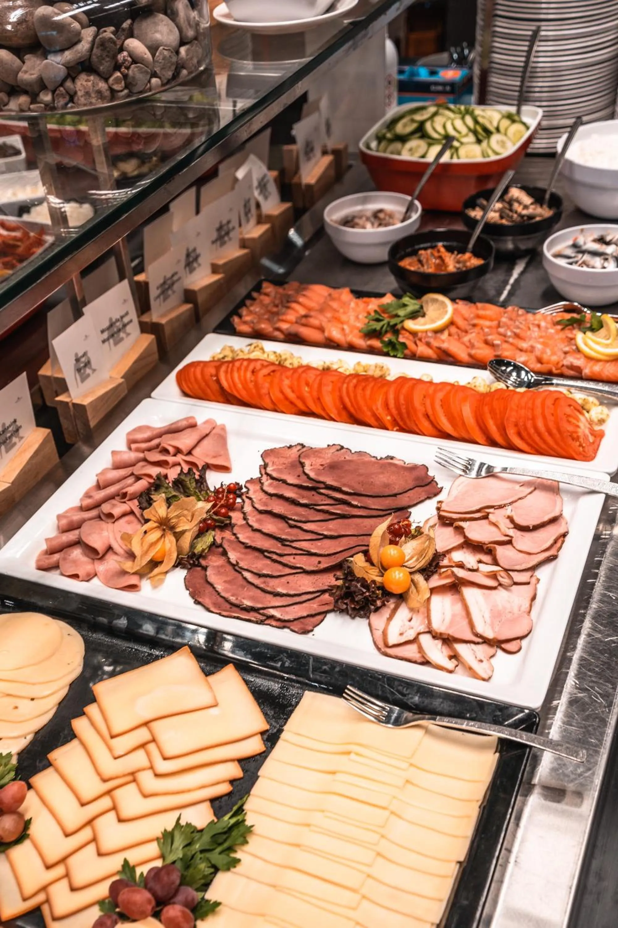 Buffet breakfast in Hedon Spa & Hotel