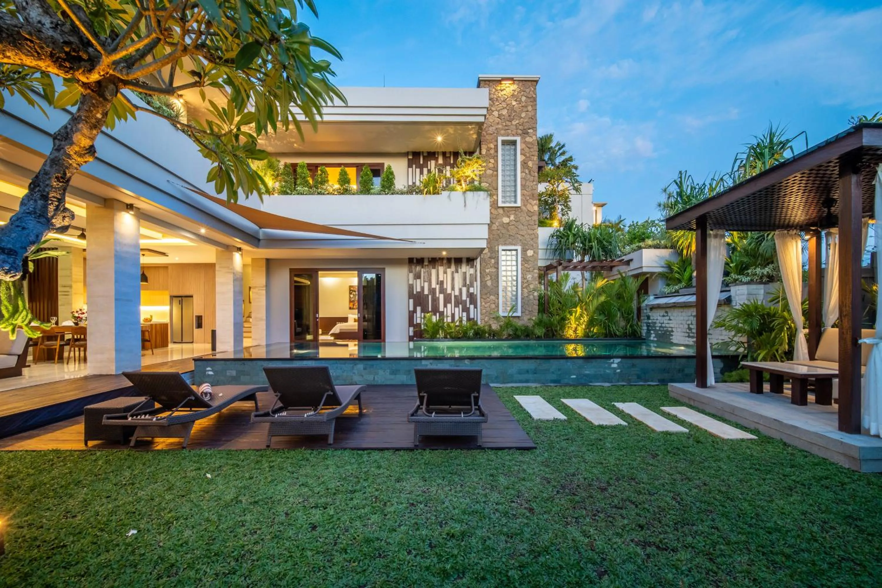 Pool view in The Amarta Villa