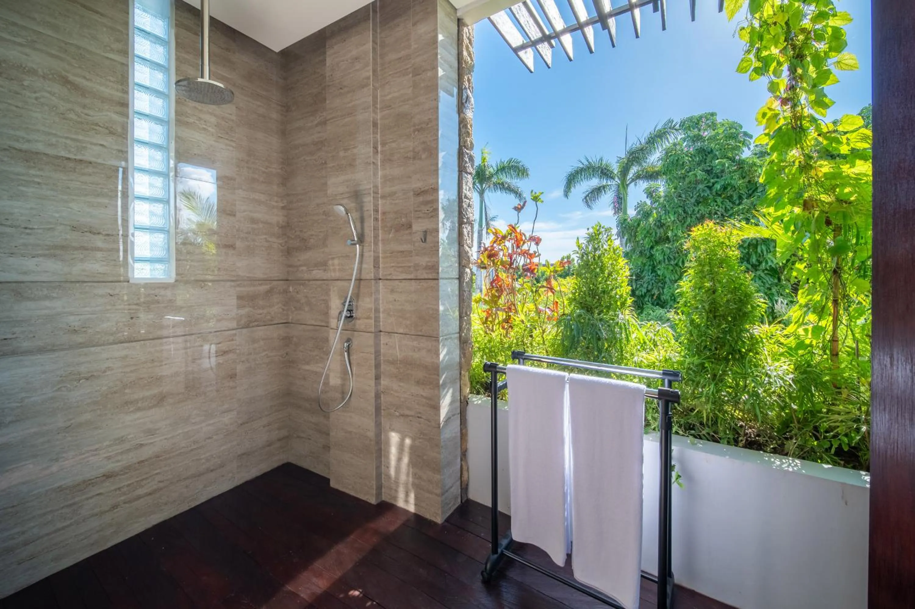 Shower in The Amarta Villa