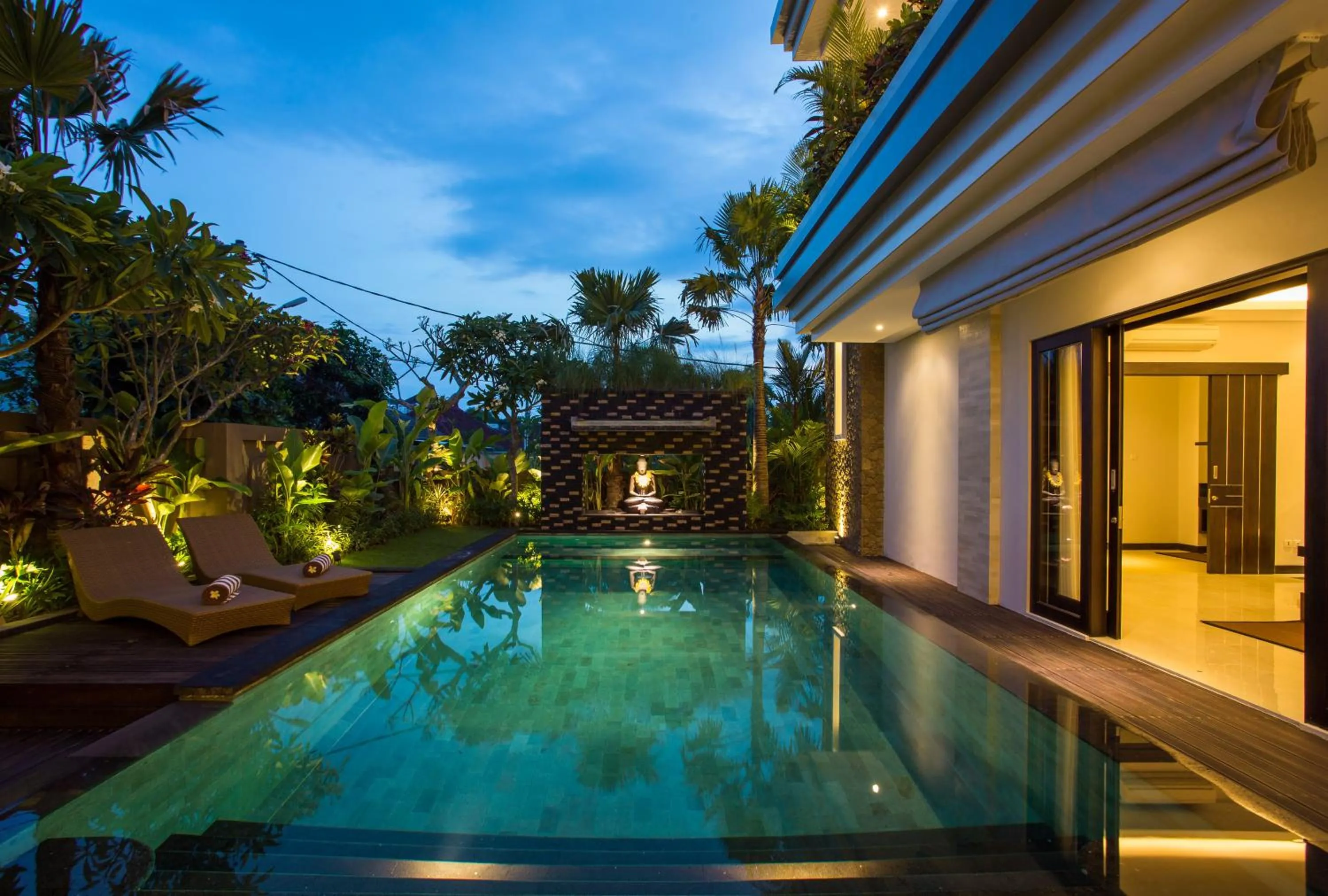 Pool view in The Amarta Villa