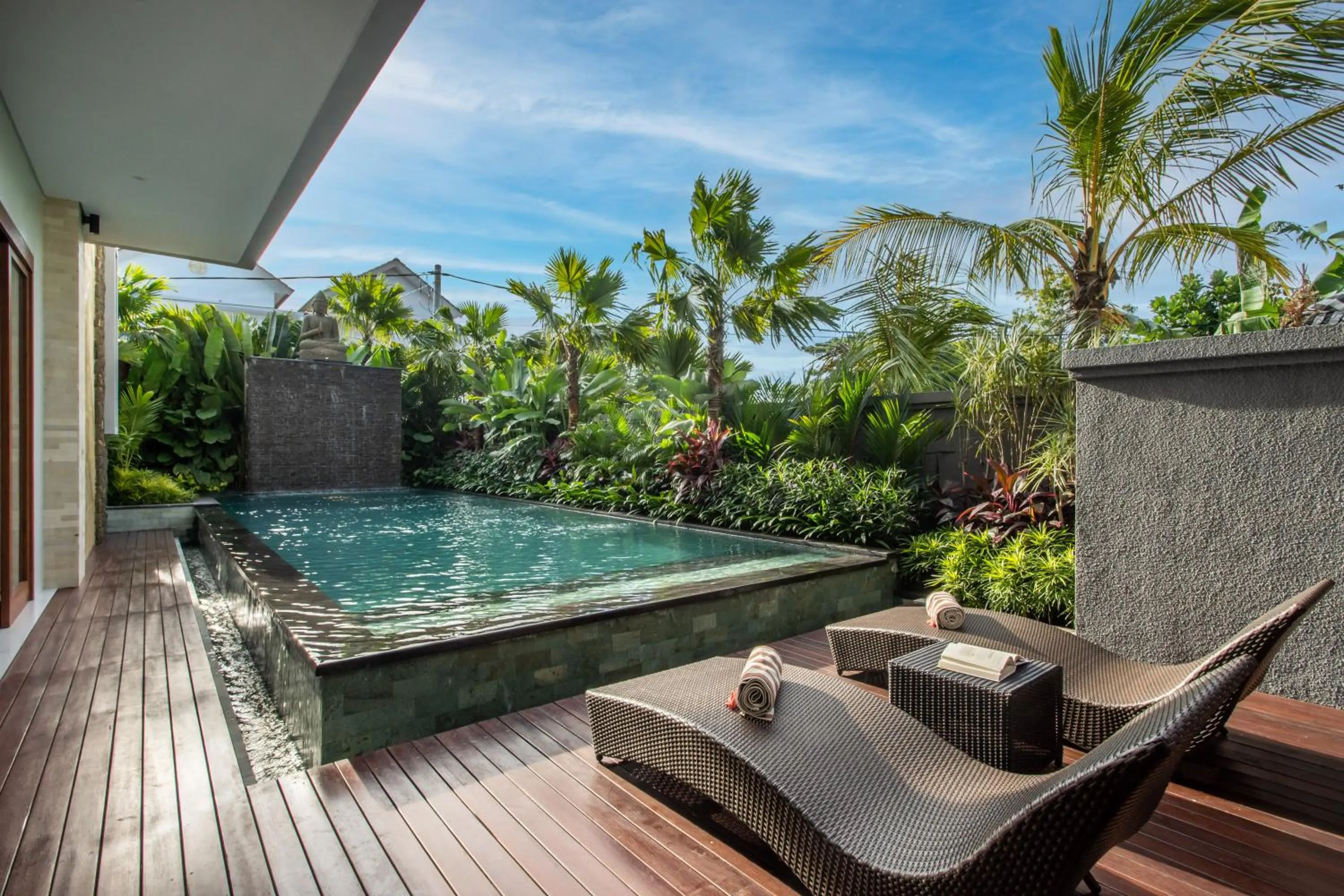 Pool view in The Amarta Villa