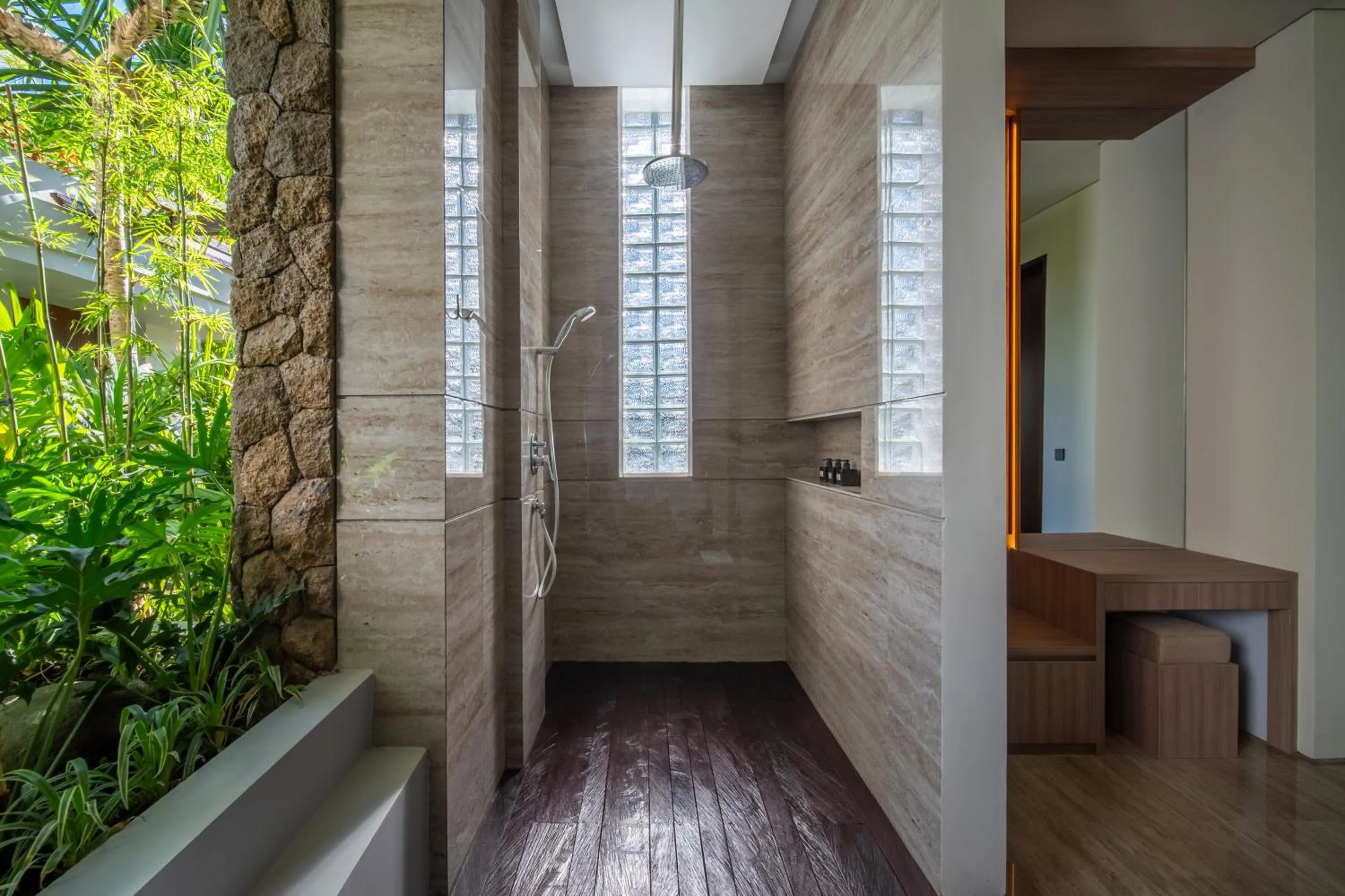 Shower in The Amarta Villa