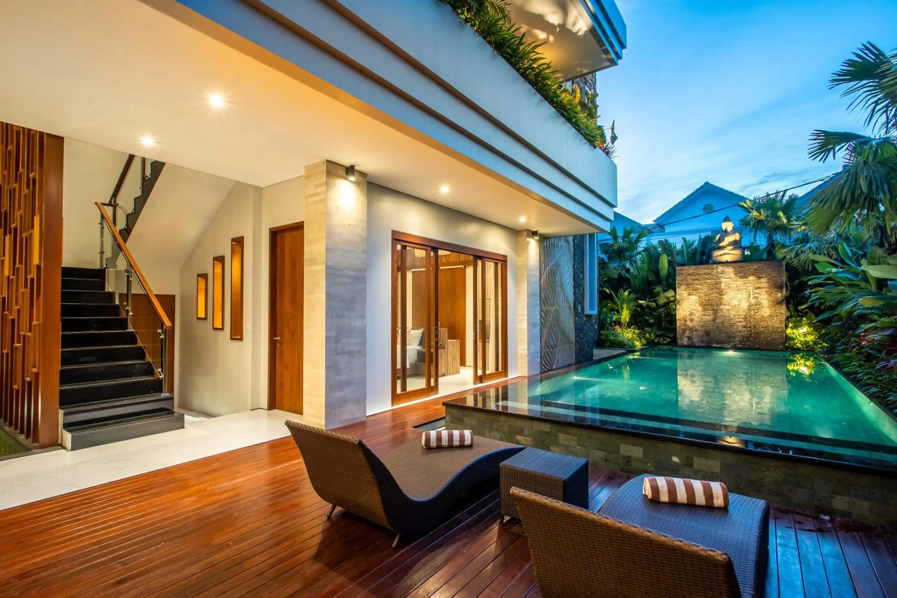 Pool view in The Amarta Villa