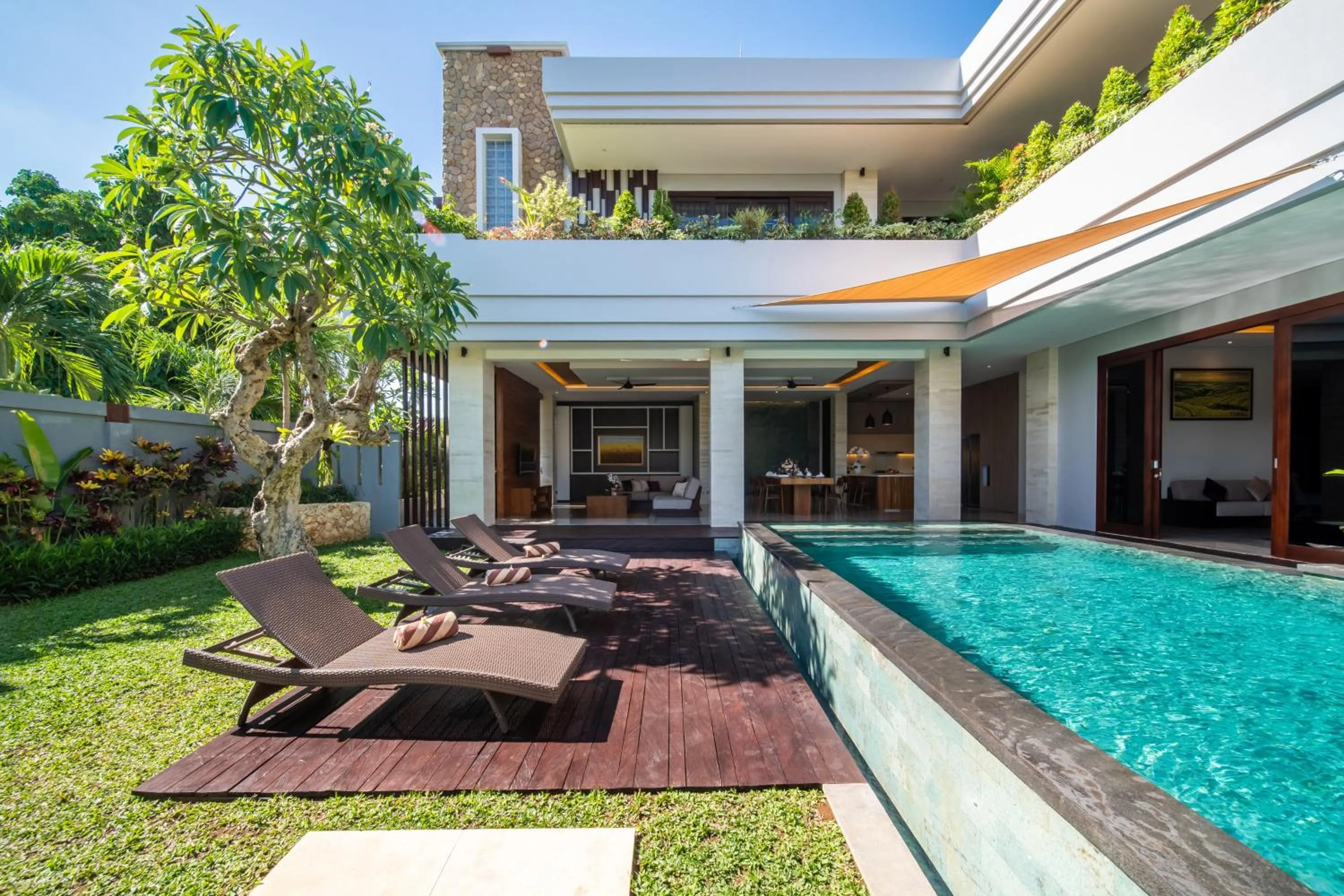 Pool view in The Amarta Villa