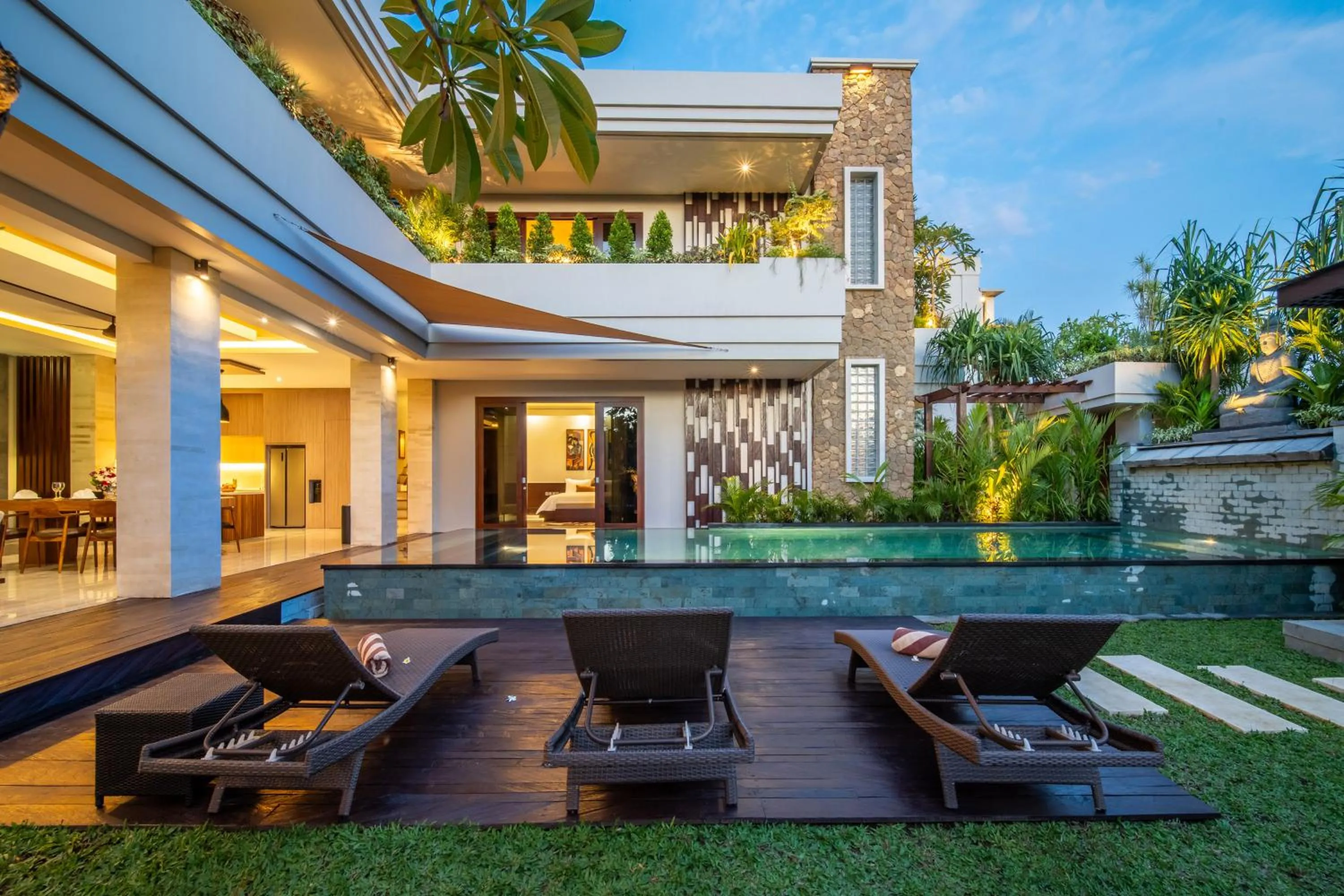 Swimming pool in The Amarta Villa