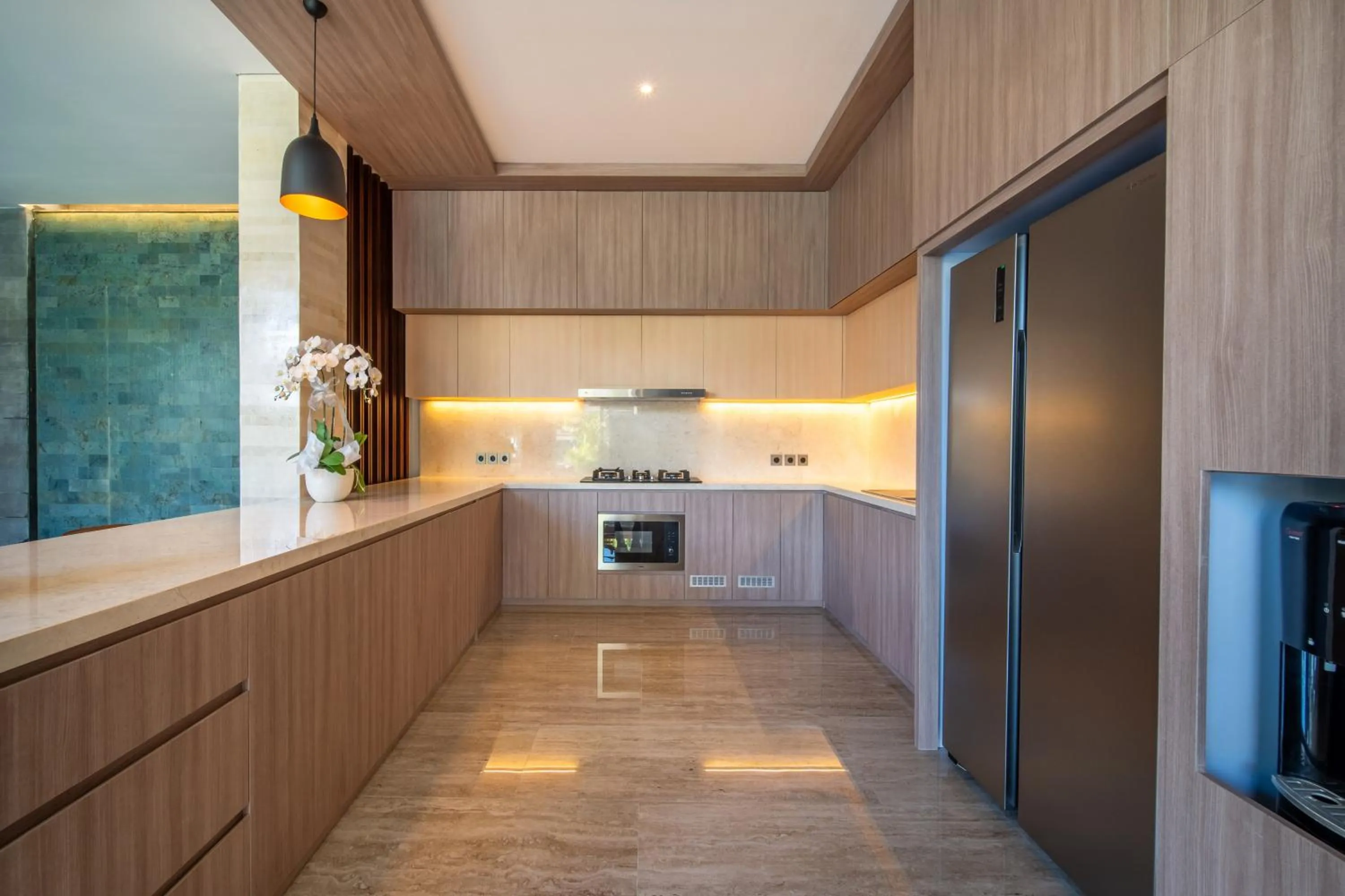 Communal kitchen in The Amarta Villa