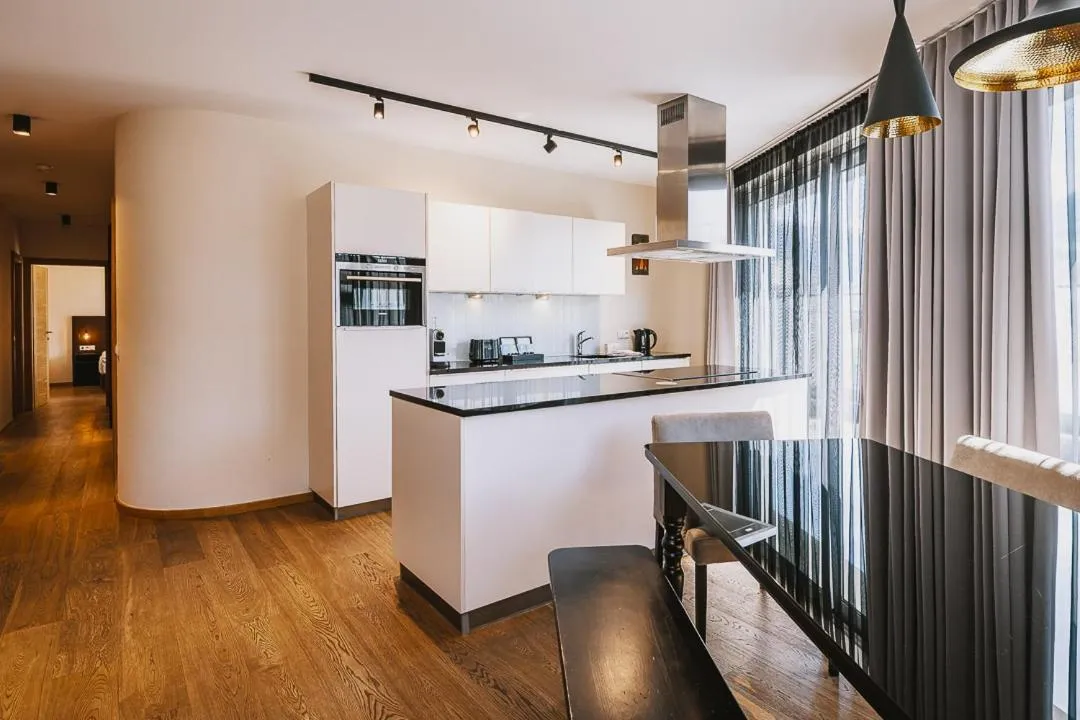 Kitchen or kitchenette in The House Zell am See