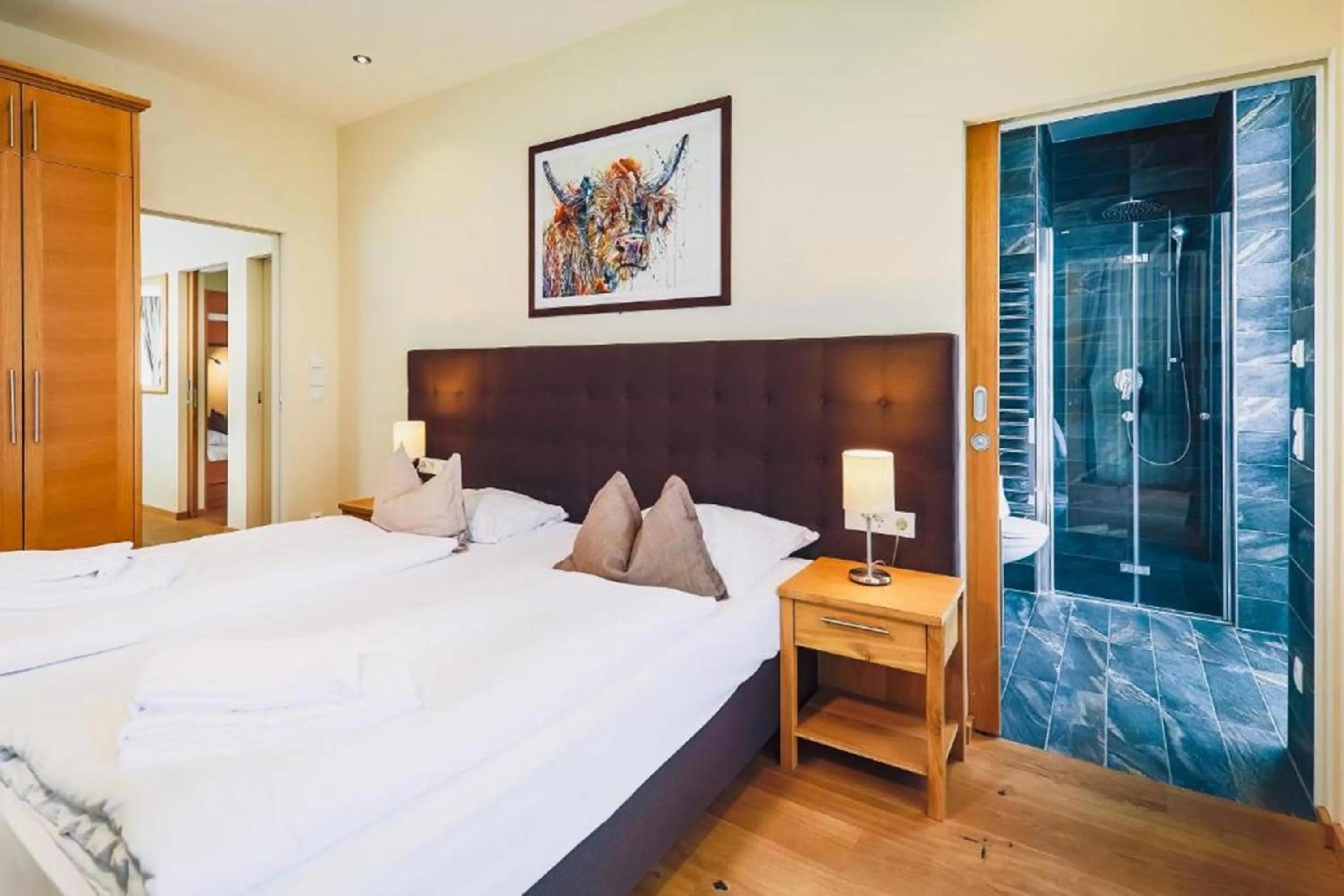 Bedroom, Bed in The House Zell am See