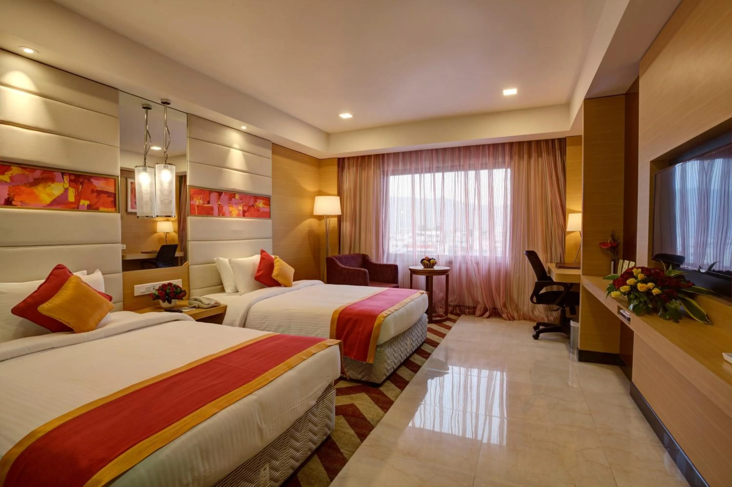 Photo of the whole room, Bed in Dolphin Hotel