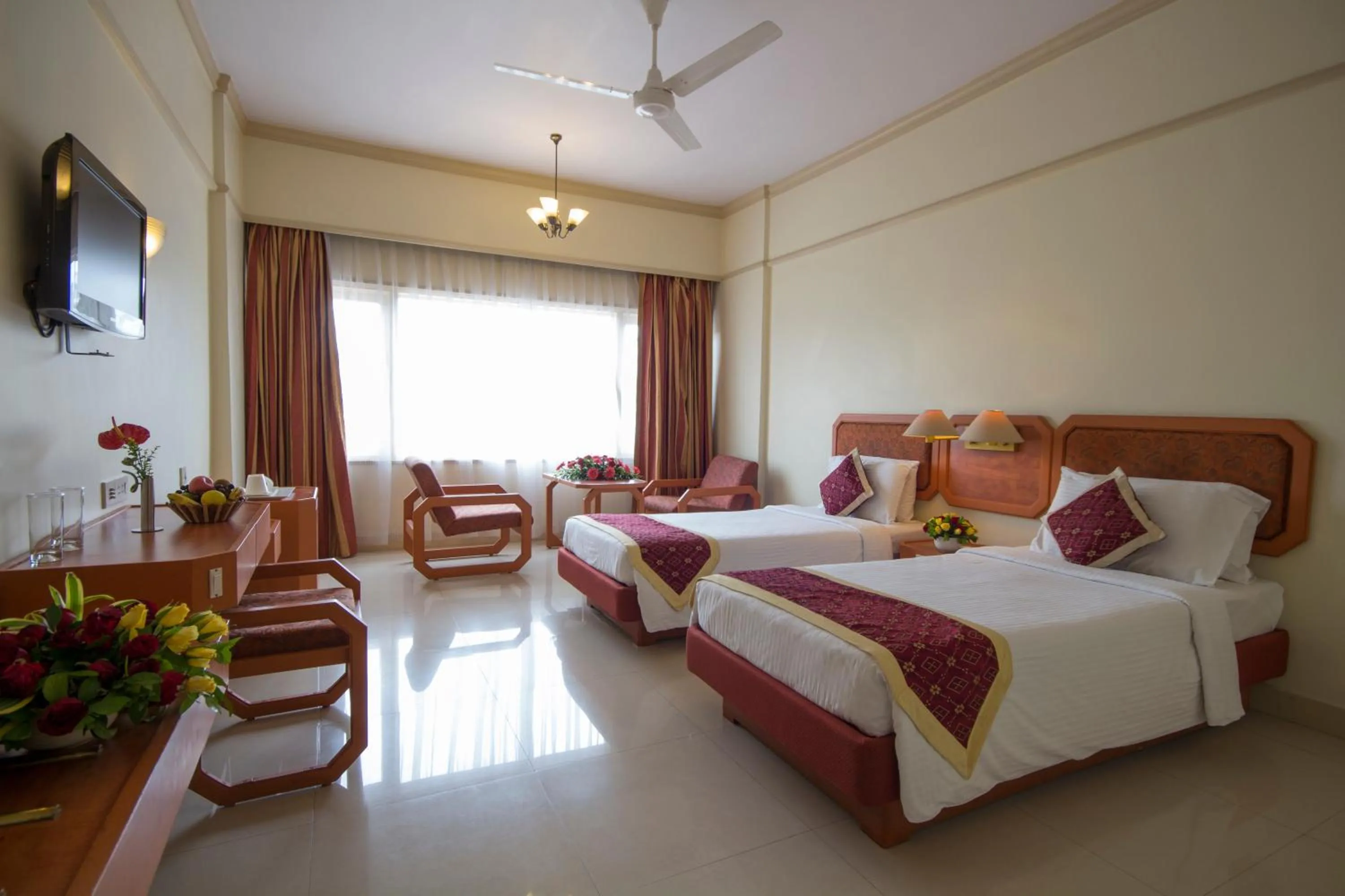 Photo of the whole room, Bed in Dolphin Hotel