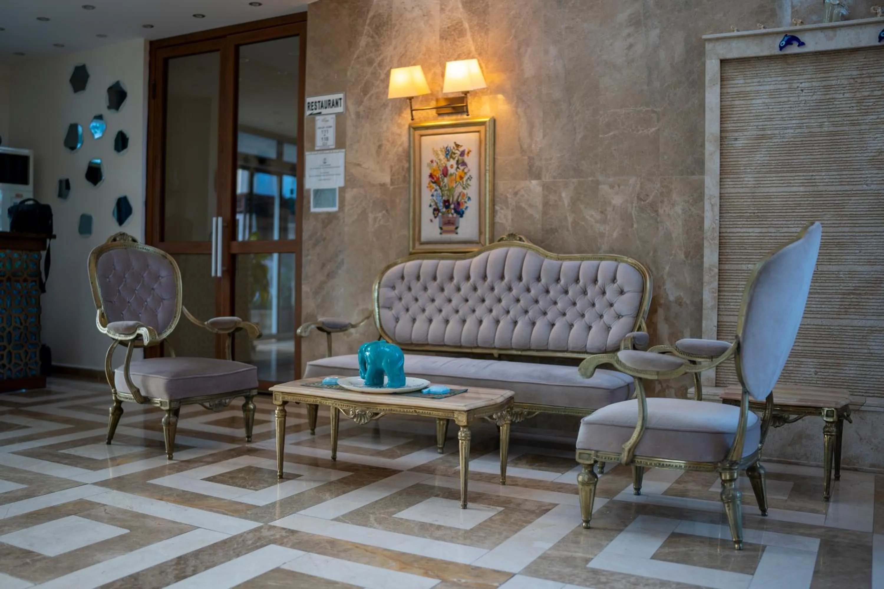 Seating area in Liona Hotel & SPA