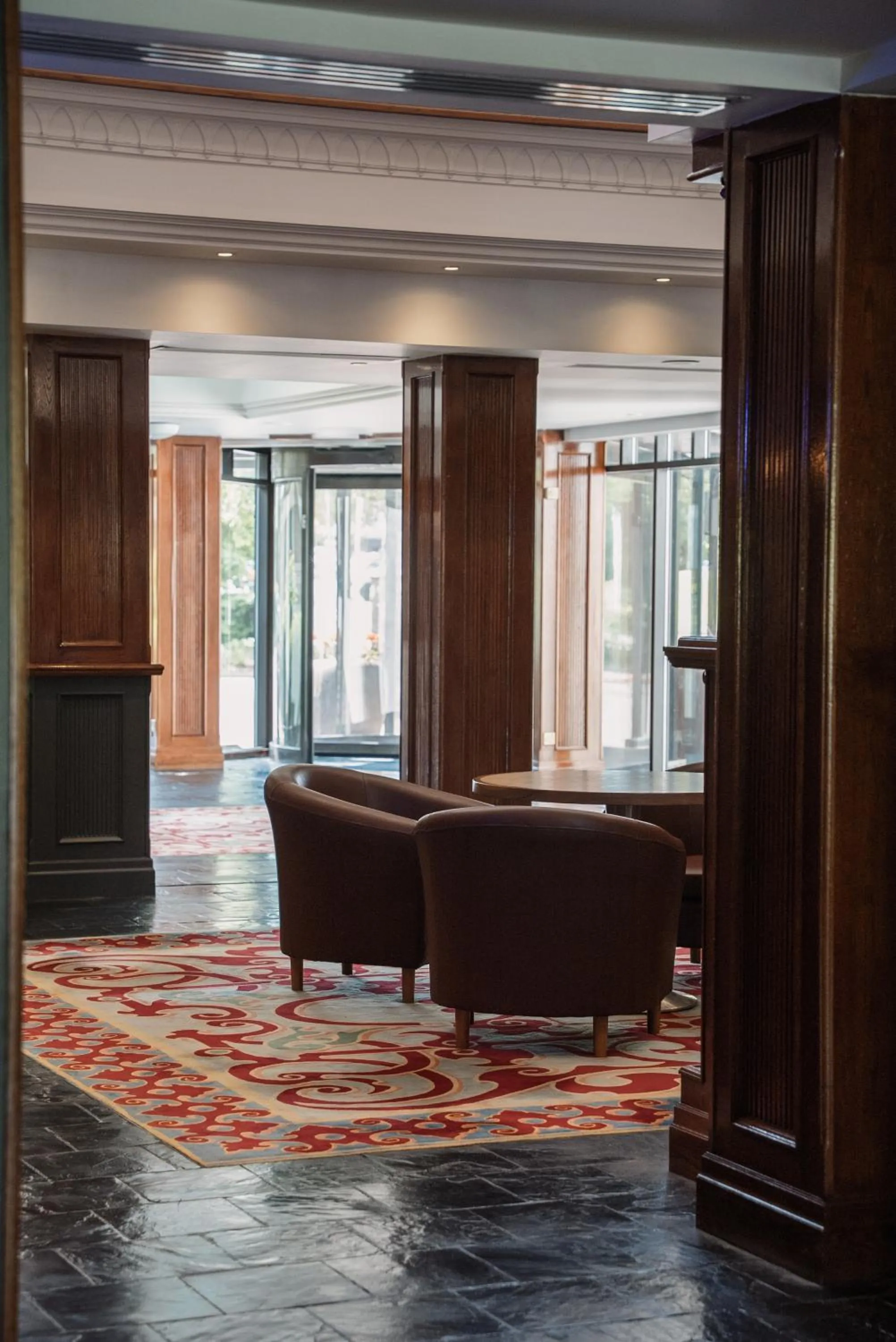 Lobby or reception in The Copthorne Hotel Cardiff