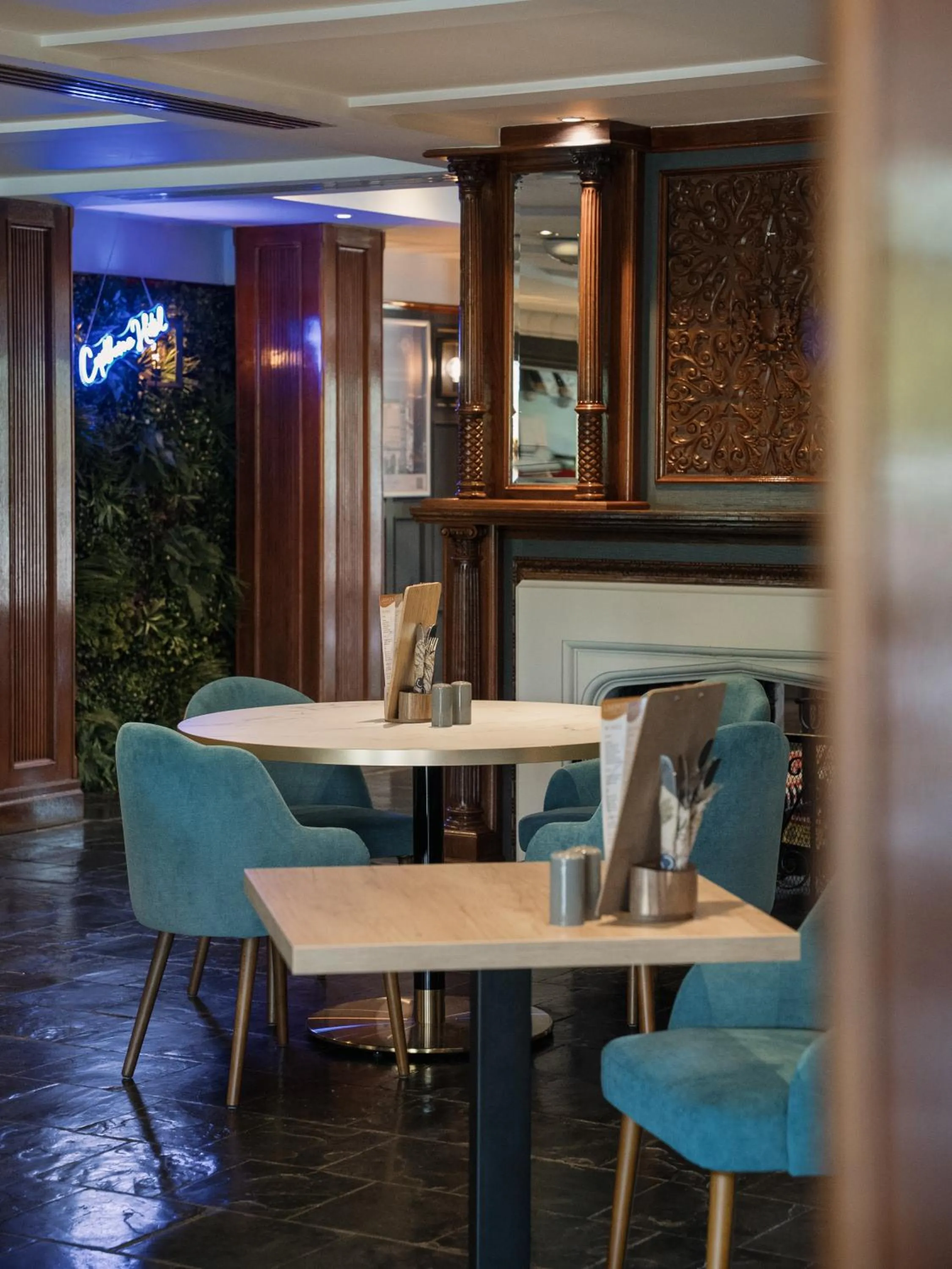 Communal lounge/ TV room in The Copthorne Hotel Cardiff