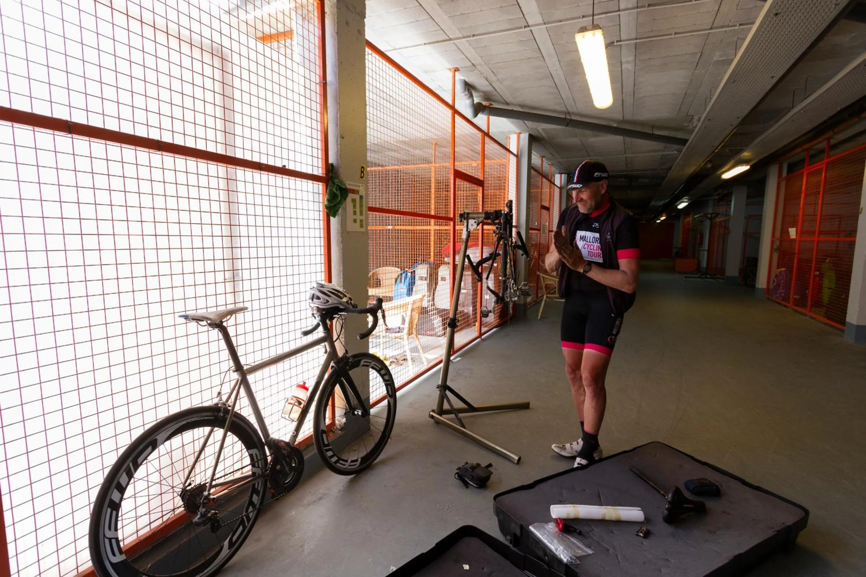 Cycling in Duvabitat Apartments