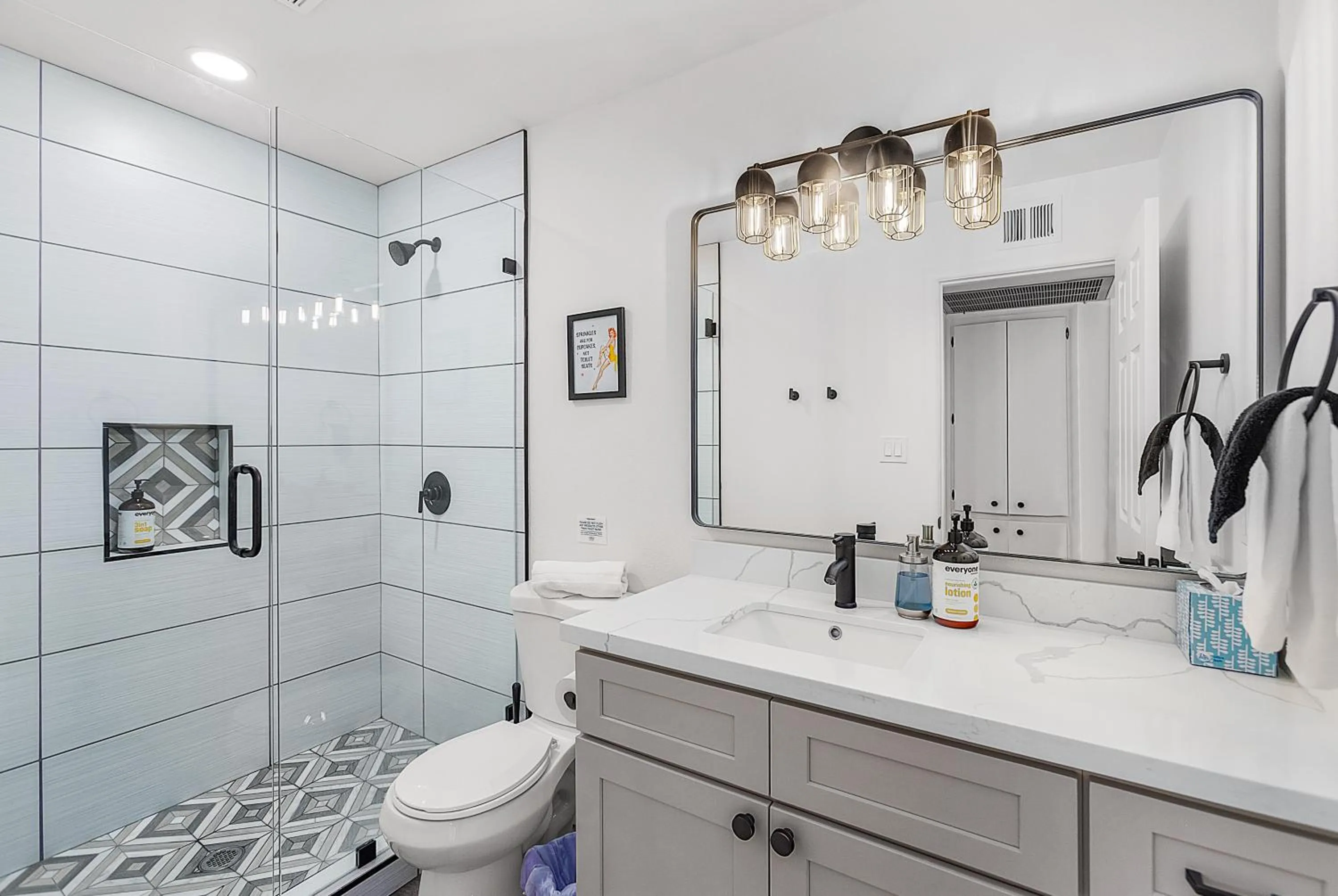 Bathroom in Heart of Old Town Scottsdale - walk to nightlife