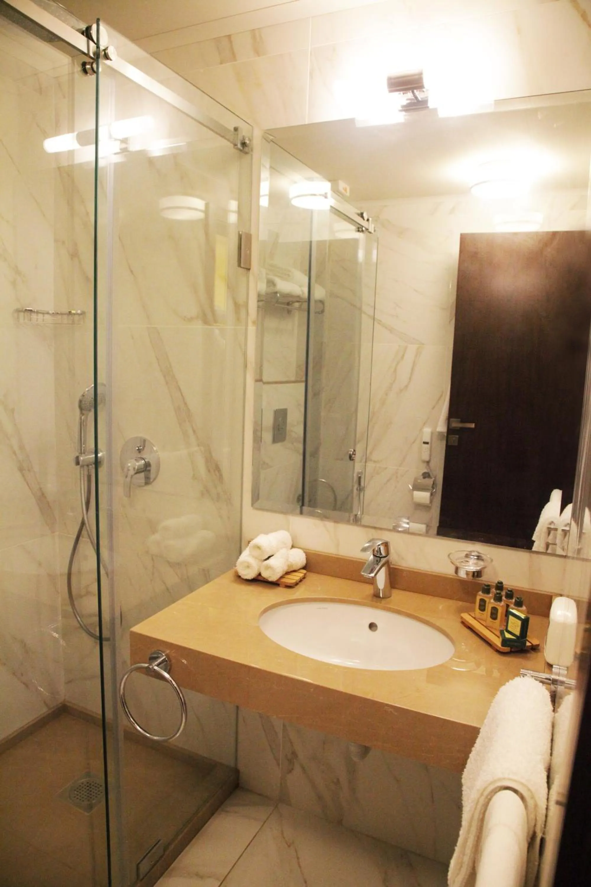 Shower in Grand Concerto Hotel